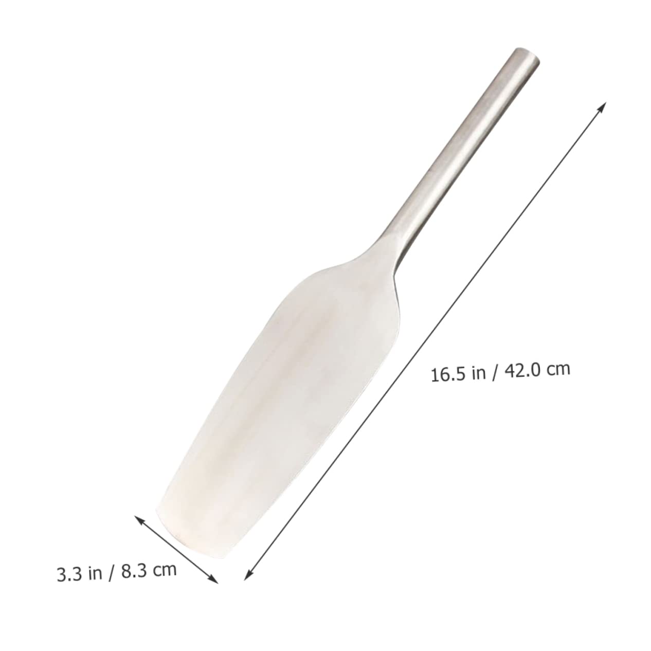 2-Piece Stainless Steel Plaster & Tile Tools Set - Margin Trowel & Drywall Trowel for Concrete, Masonry, Flooring & Construction Work - Durable Metal Tools for Professional Contractors & DIY Home Renovation Projects