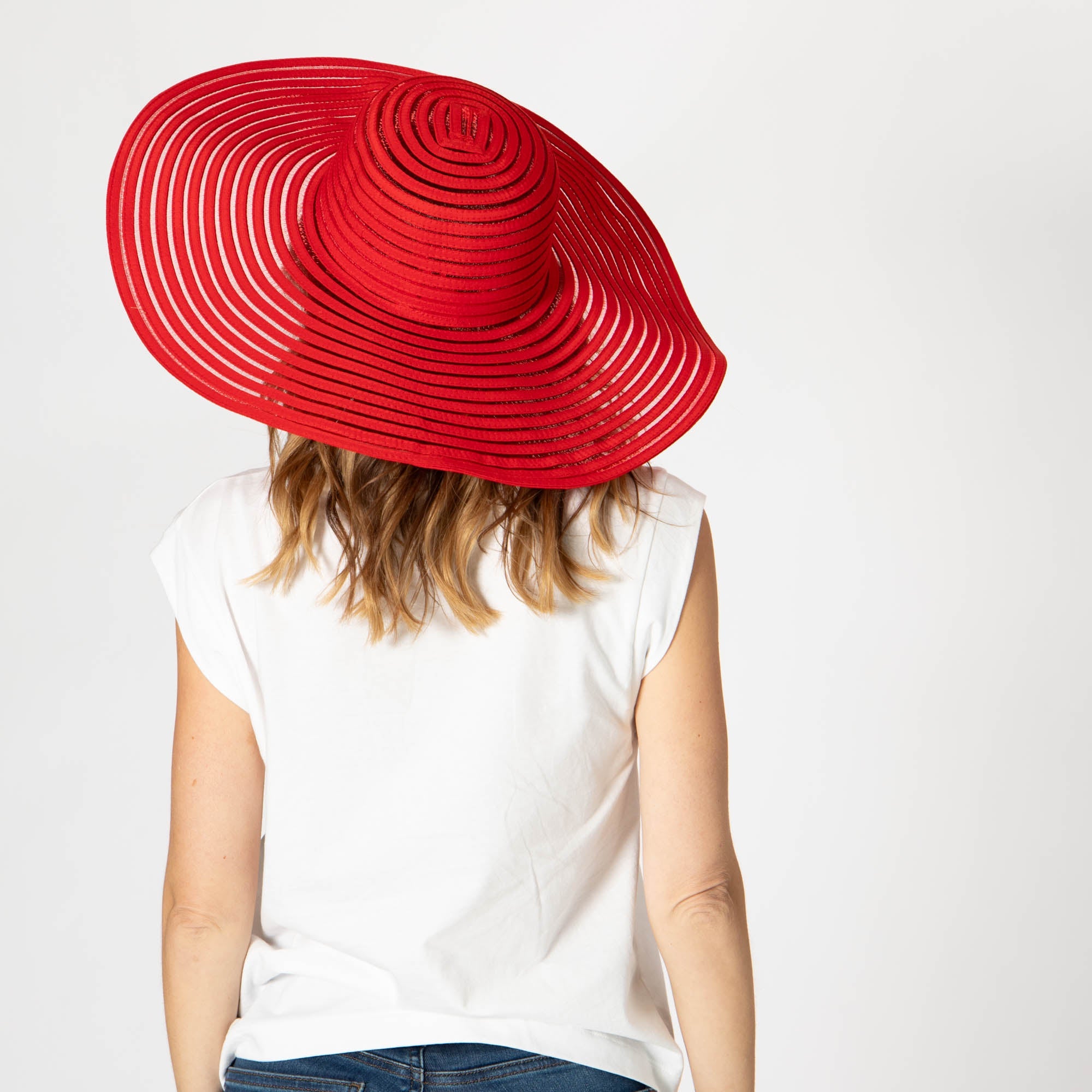 Bella Wide Brim Floppy Sun Hat for Women - UPF 50+ UV Protection Summer Beach Hat - Fashionable Sun Hat for Outdoor, Travel, and Vacation
