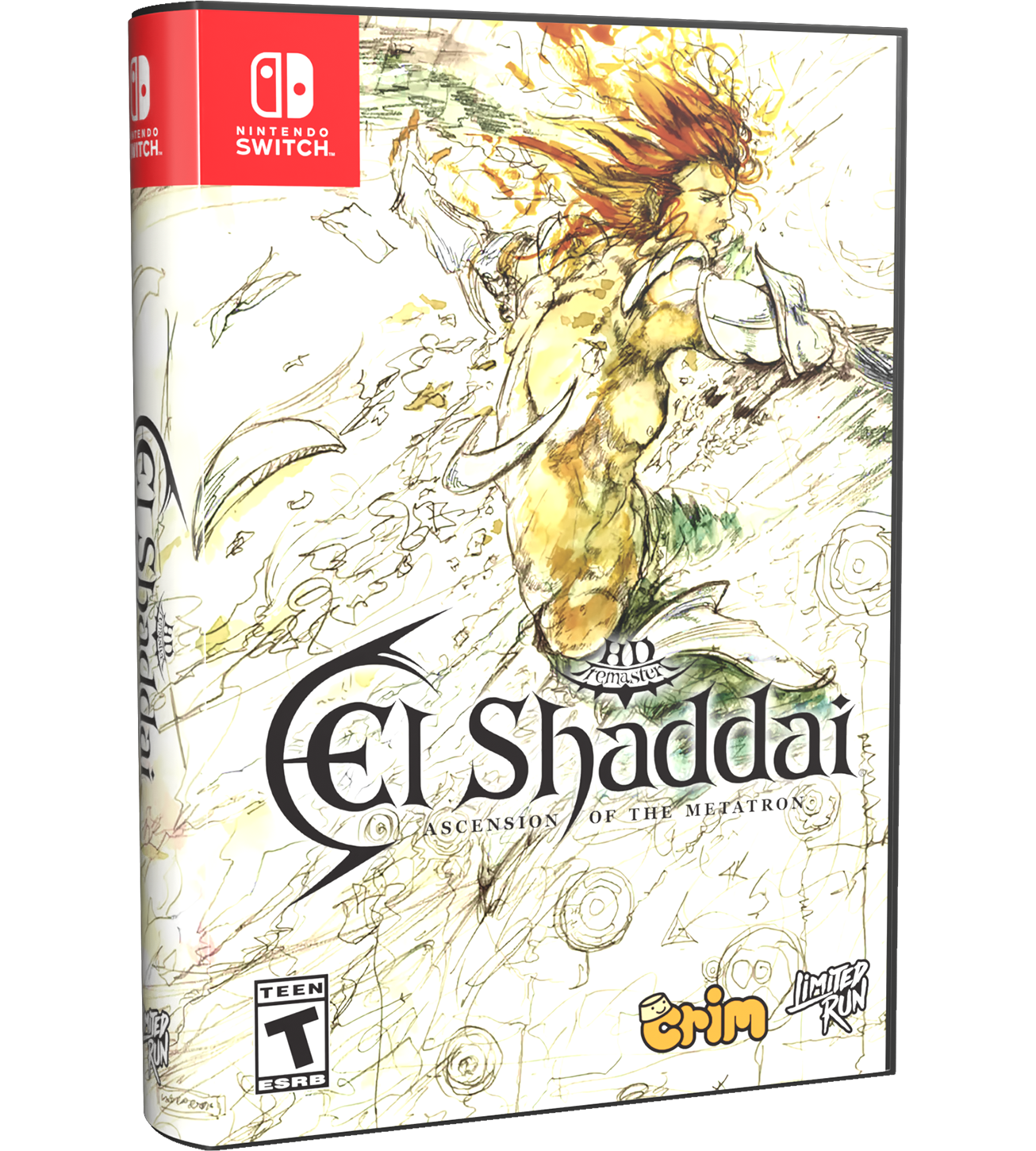 El Shaddai: Ascension of the Metatron HD Remaster Deluxe Edition - Nintendo Switch Limited Run #226 - Collector's Edition for Gaming Enthusiasts - Perfect for RPG Fans and Retro Game Collectors