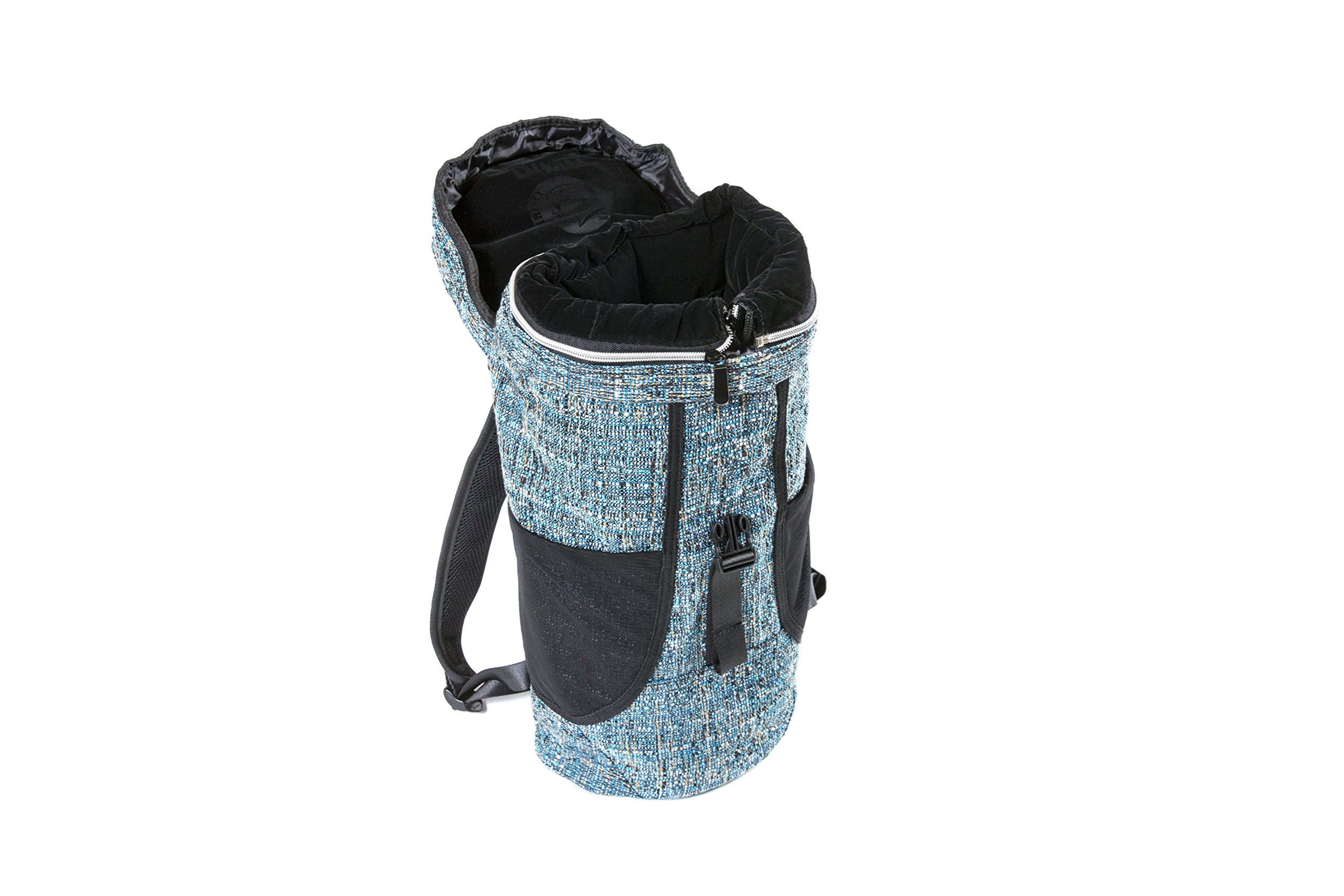 Dime Bags 18 Inch Padded Hemp Backpack - Waterproof Protective Tube Case for Travel, Hiking & Outdoor Adventures - Convertible Storage for Laptops, Cameras & Sports Gear