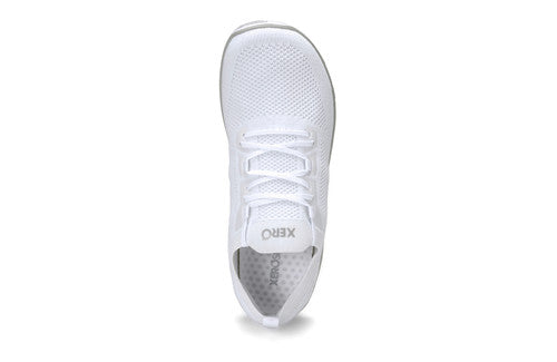 Xero Nexus Knit Men's Barefoot Shoes - Lightweight Athletic Sneakers for Running & Gym - Breathable Minimalist Footwear for Men in White - Perfect for Trail Running, Workouts & Everyday Wear