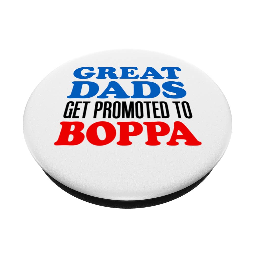 Best 'Boppa' Grandfather PopSockets Swappable PopGrip - Perfect Gift for Dads & Grandpas - Use on Phones, Tablets, Laptops for Secure Grip