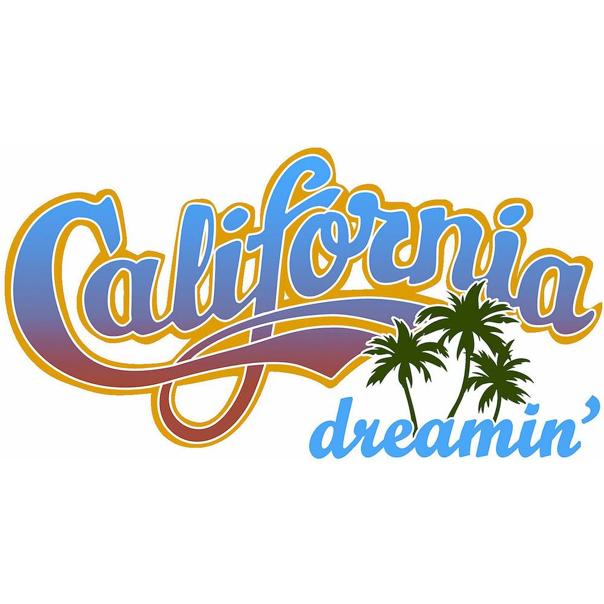 California Dreamin 10 Inch Wall Clock - Stylish Decor for Living Room, Kitchen & Office | Perfect for Home, Office & Gift Giving