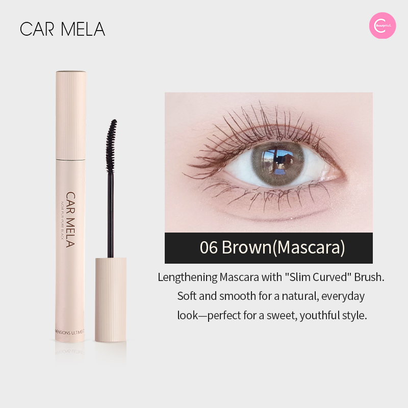 CARMELA Eyelash Styling Solution - Long Lasting Curl & Definition Mascara Base for Voluminous Lashes | Perfect for Daily Wear & Special Occasions