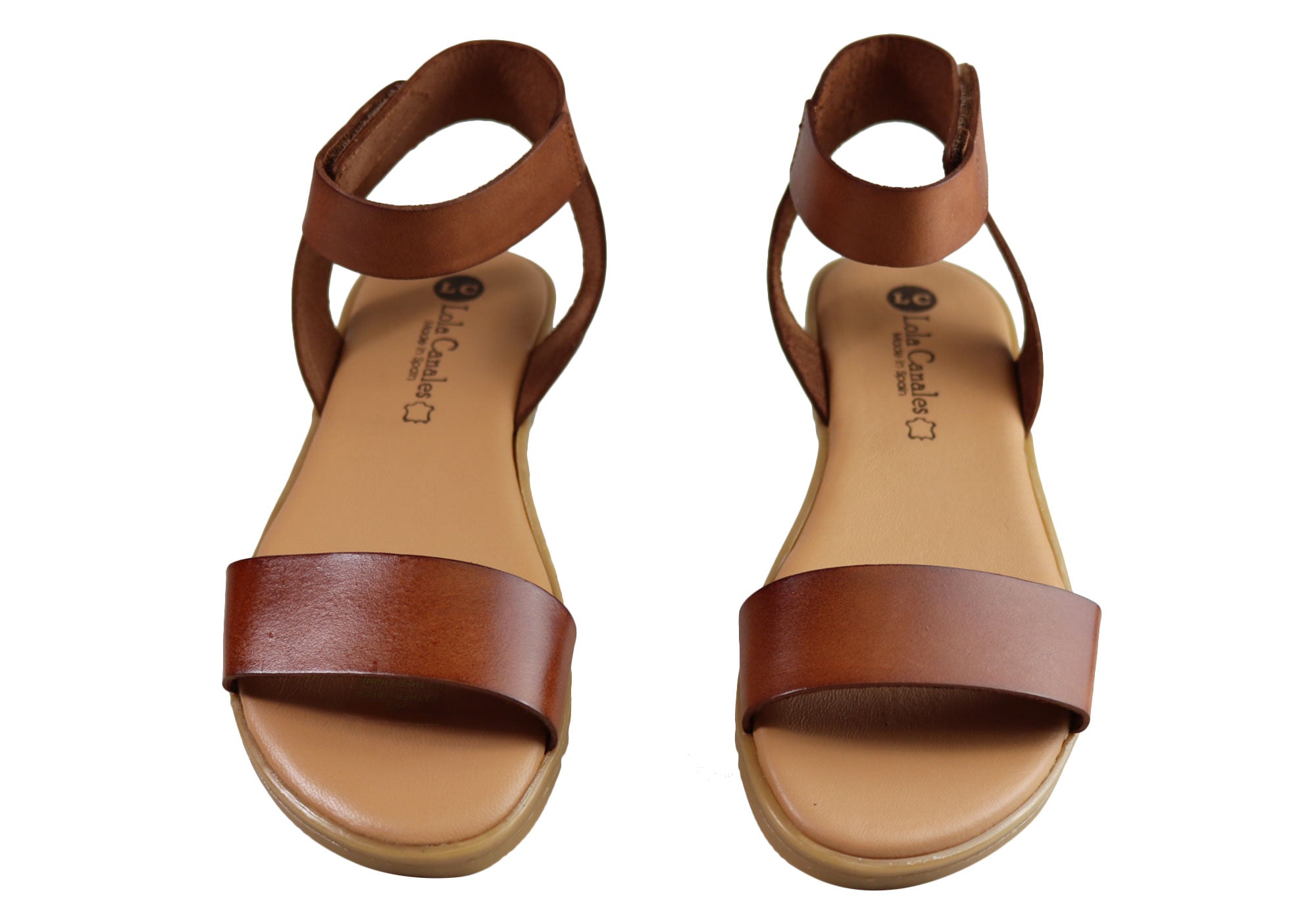 Lola Canales Glory Women's Comfortable Leather Sandals - Handmade in Spain - Perfect for Summer, Beach & Casual Outings