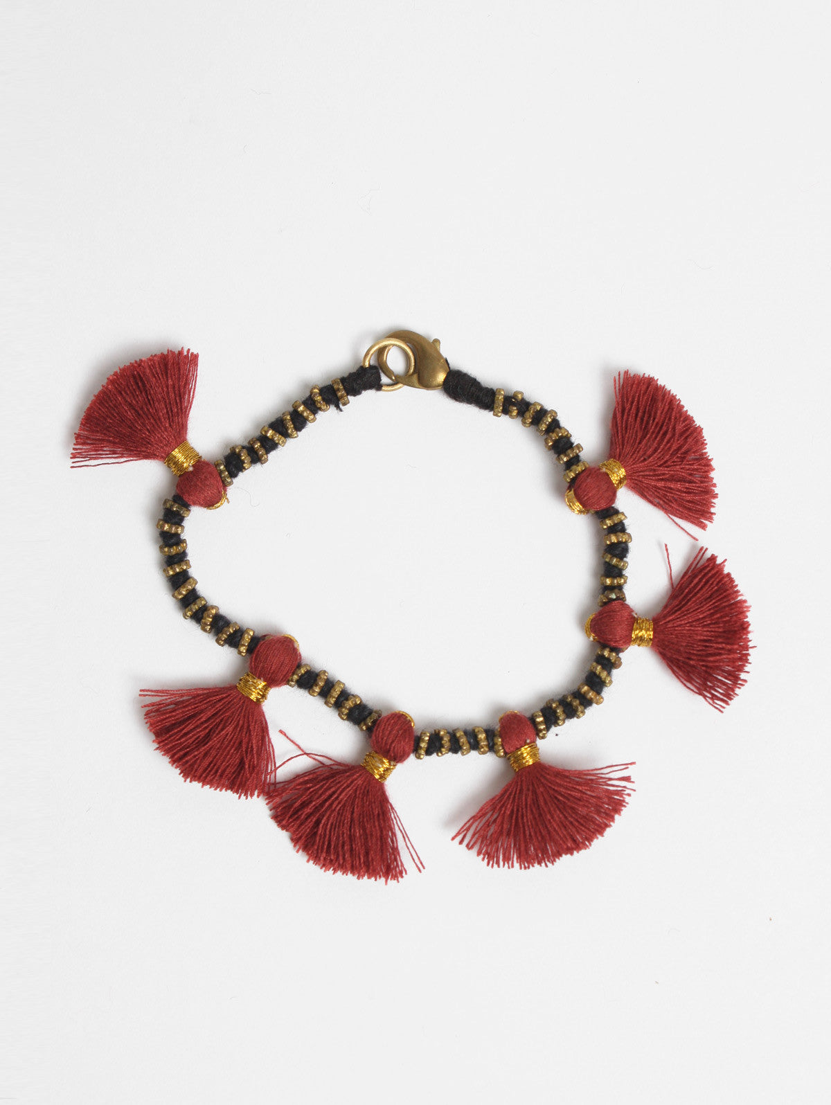Kriti Handmade Beaded Tassel Bracelet for Women - Boho Chic Adjustable Wrap Bracelet - Perfect for Festival, Party & Everyday Wear
