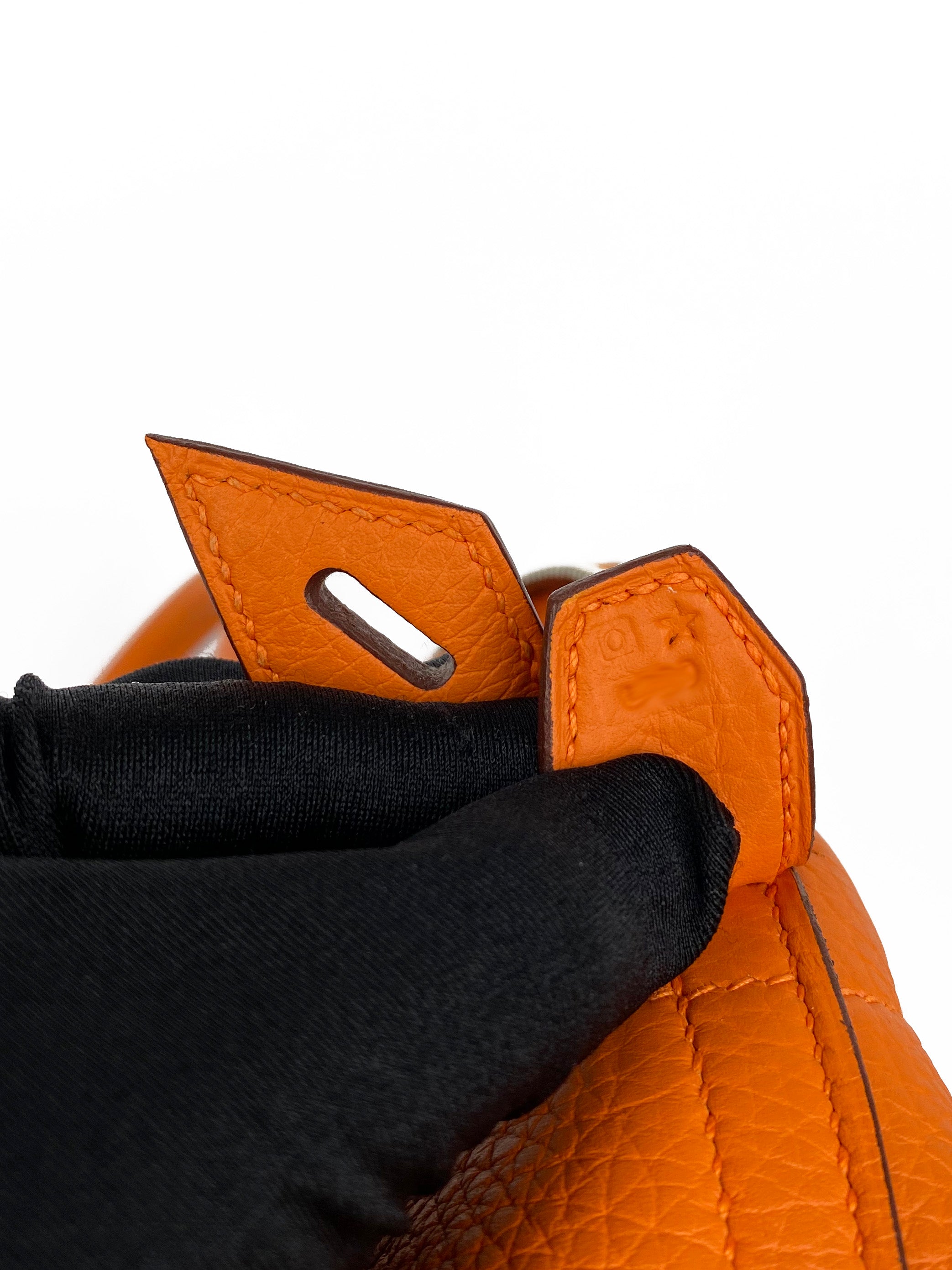 Authentic Hermes Orange Bolide 31 Leather Handbag - Luxury Tote Bag for Women, Perfect for Work, Travel & Everyday Use