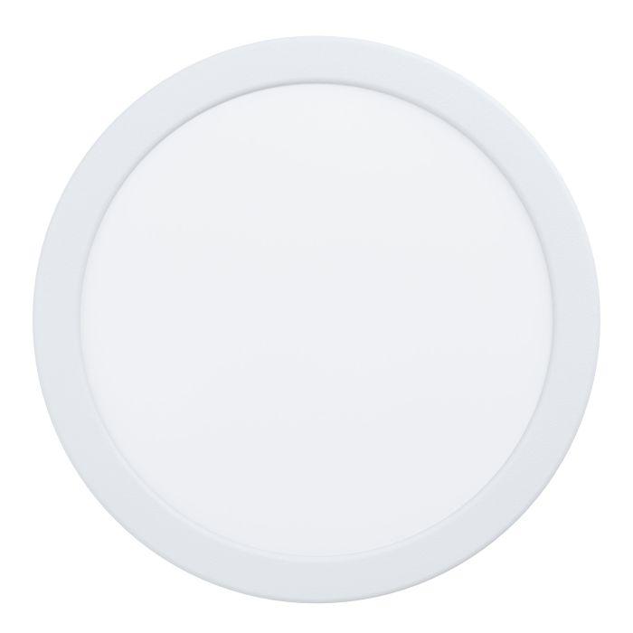 Eglo Fueva 5-LED Modern Flush Mount Ceiling Light Fixture, 21cm/8.3 Inches, 3000K Warm White, Dimmable, for Bedroom, Kitchen, Hallway & Office Lighting