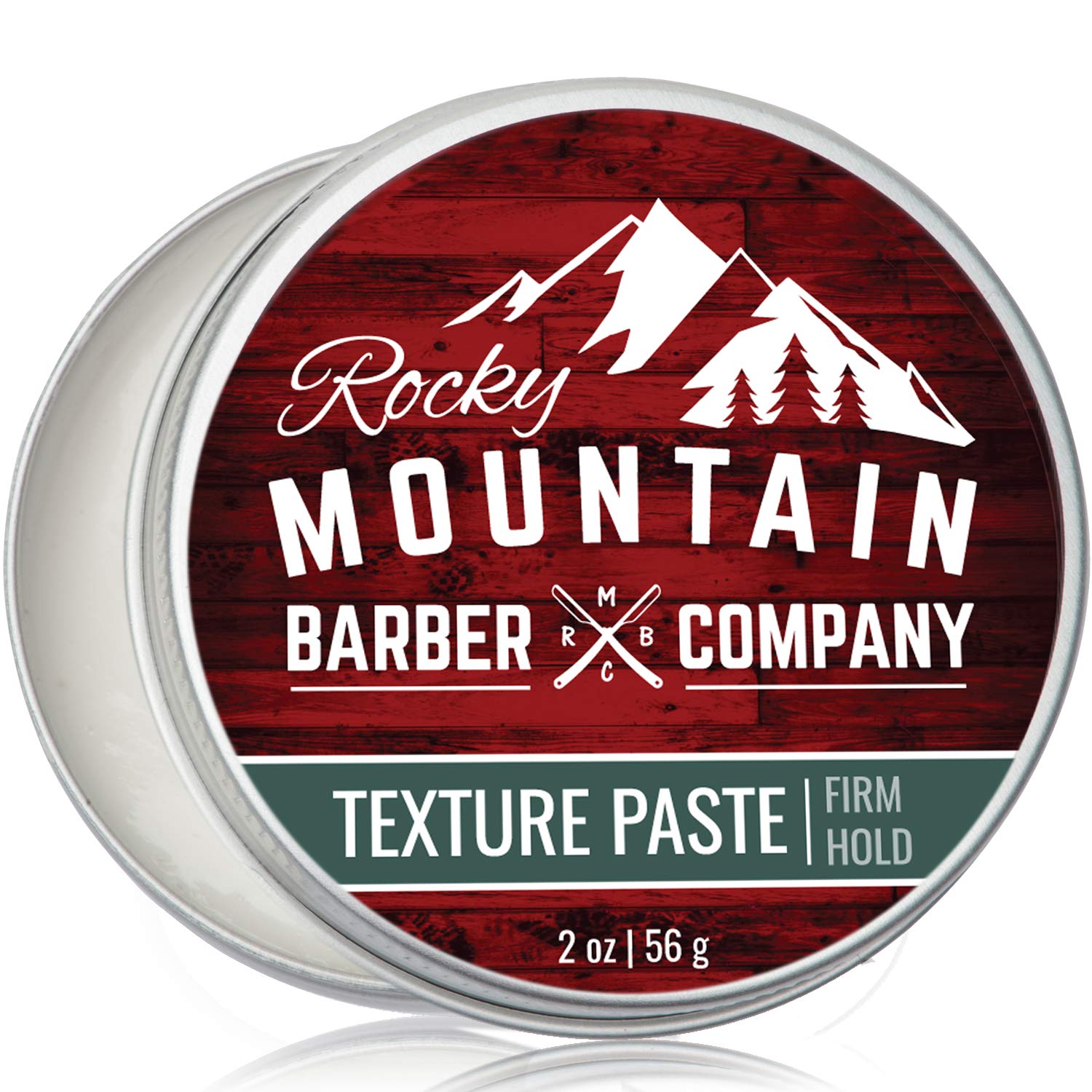 Men's Hair Styling Cream - Pliable Light-Firm Hold Hair Paste for All Hair Types | Shine-Free Matte Finish with Natural Plant Ingredients | Easy Wash Out - 2 oz | Perfect for Work, Date Night & Everyday Styling