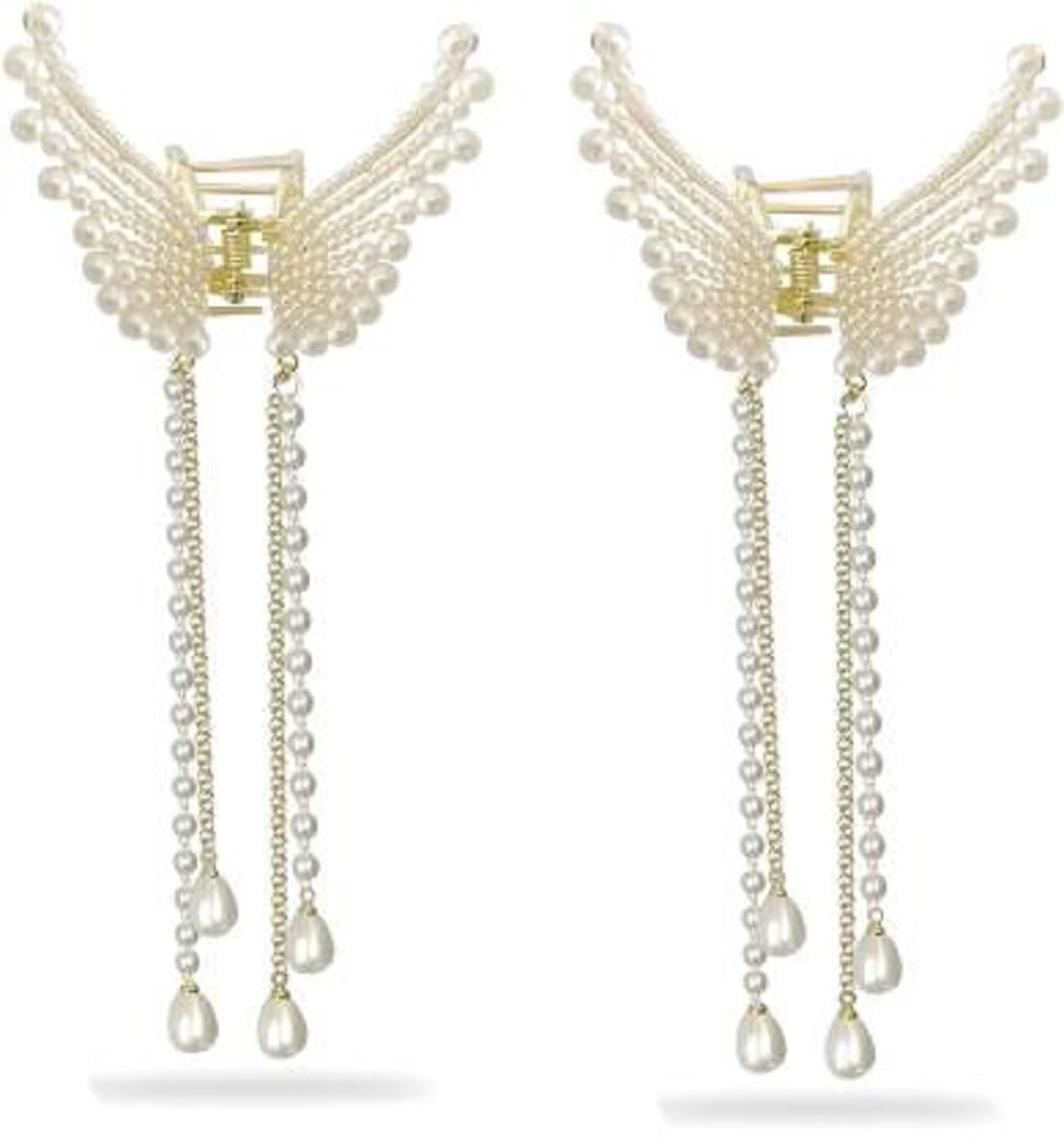 Elegant Butterfly Hair Claw Clip for Women & Girls - Strong Hold Metal Hair Clutch for Stylish Buns & Updos | Perfect for Everyday Wear, Work, Parties & Special Occasions