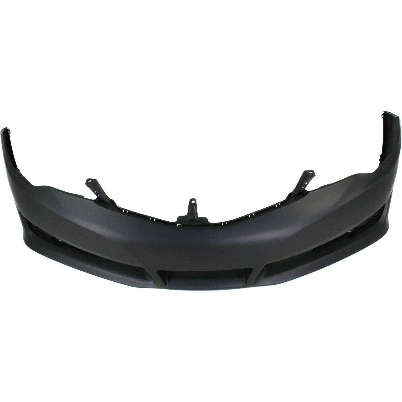 FitParts Compatible Front Bumper Cover for 2012-2014 Toyota Camry Hybrid SE Sport Sedan - Primed Replacement Without Sensor Holes, Includes Fog Light Openings (Part# TO1000379 5211906975) - Perfect for Collision Repair & Vehicle Restoration