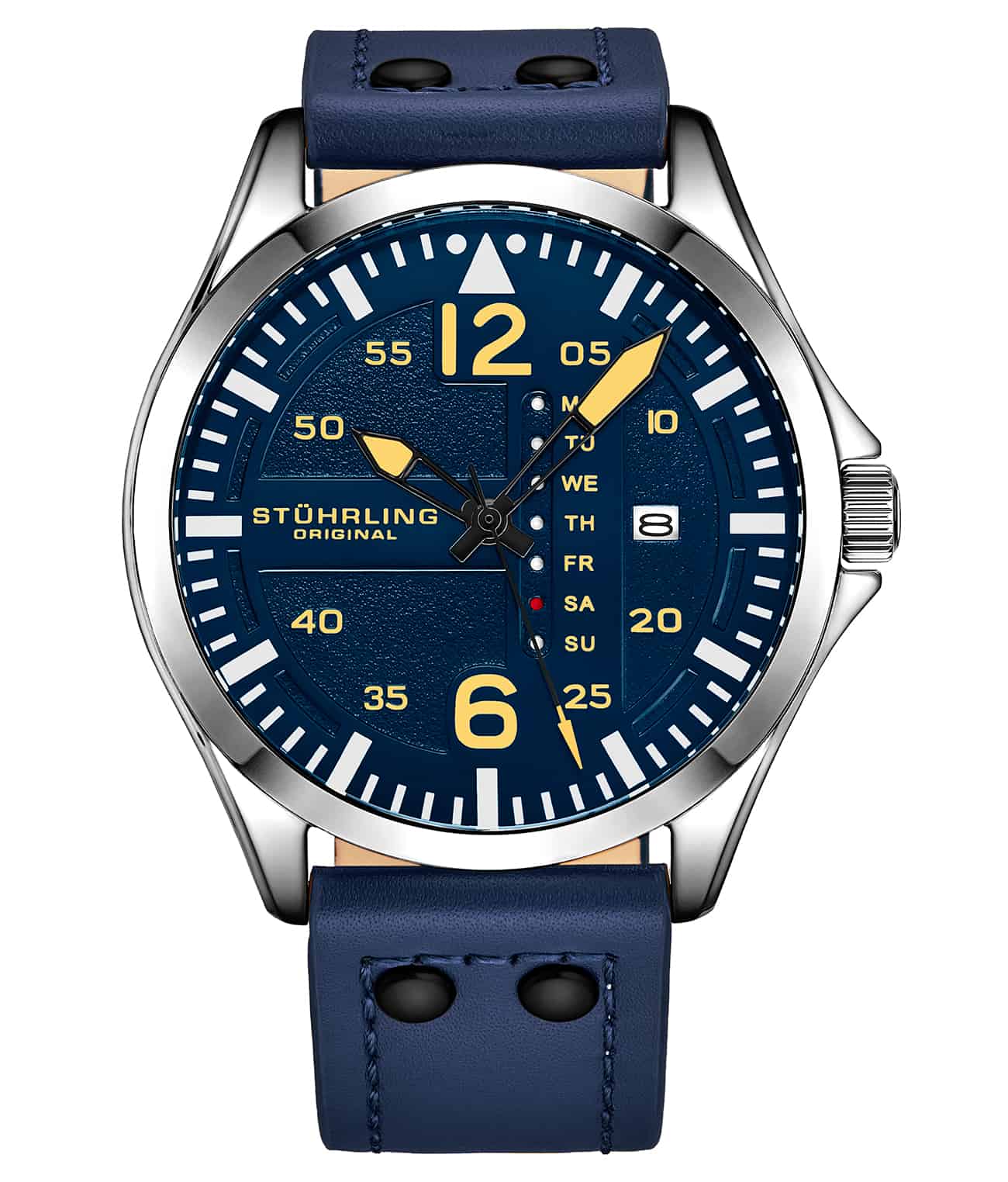 Aeronaut 3916 43mm Quartz Aviator Watch for Men - Stylish Pilot Chronograph for Aviation Enthusiasts & Everyday Wear