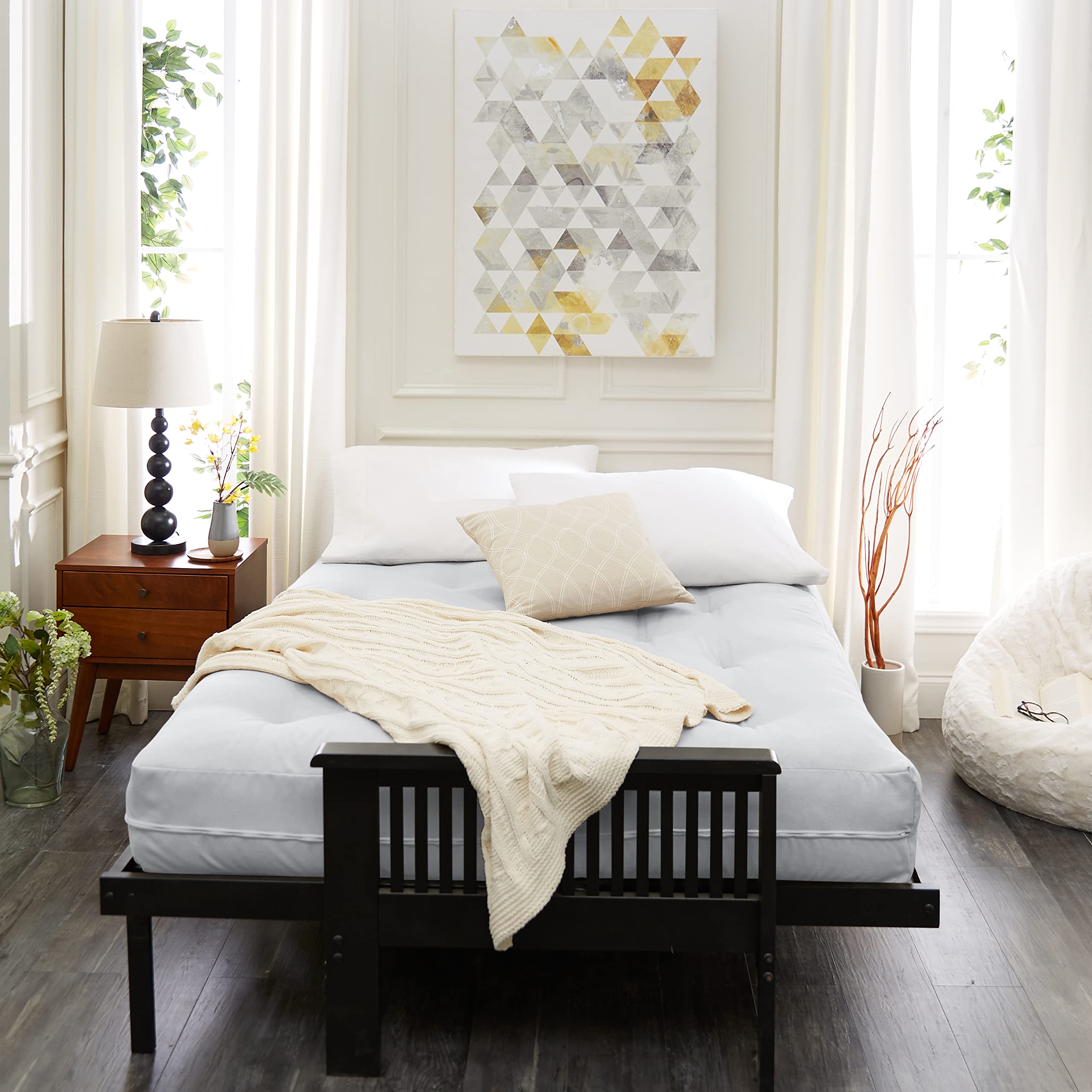 Premium Suede Futon Mattress - 8