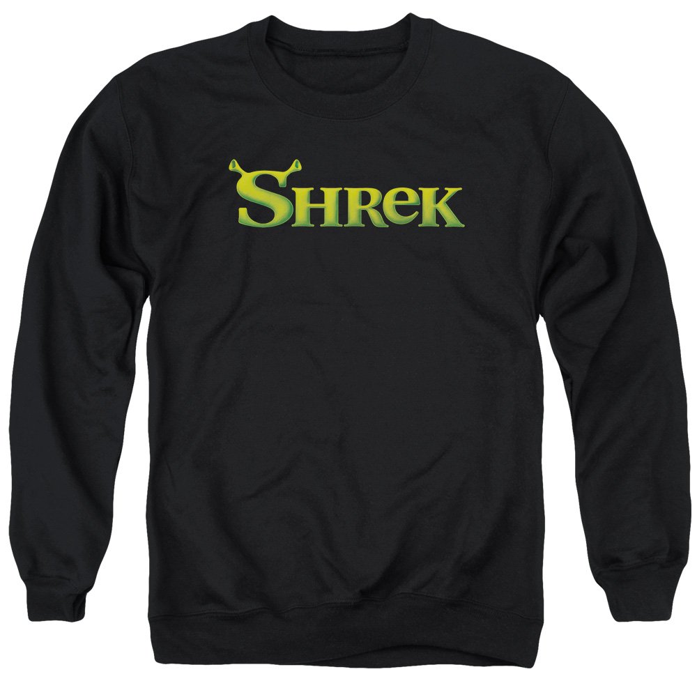 Shrek Logo Unisex Crewneck Sweatshirt for Men & Women | Soft Cotton Pullover Hoodie | Casual Wear, Cosplay & Movie Fan Gift