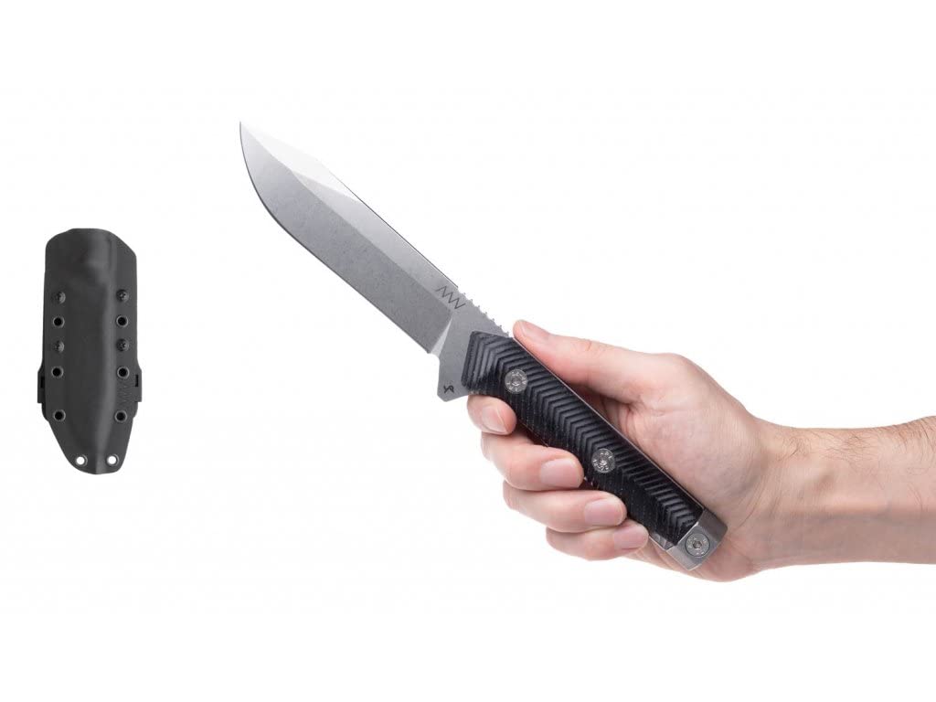 ACTA NON VERBA ANV M73 KONTOS Tactical Knife - ANVM73-003 | High-Performance Fixed Blade for Outdoor Survival, Hunting & Camping