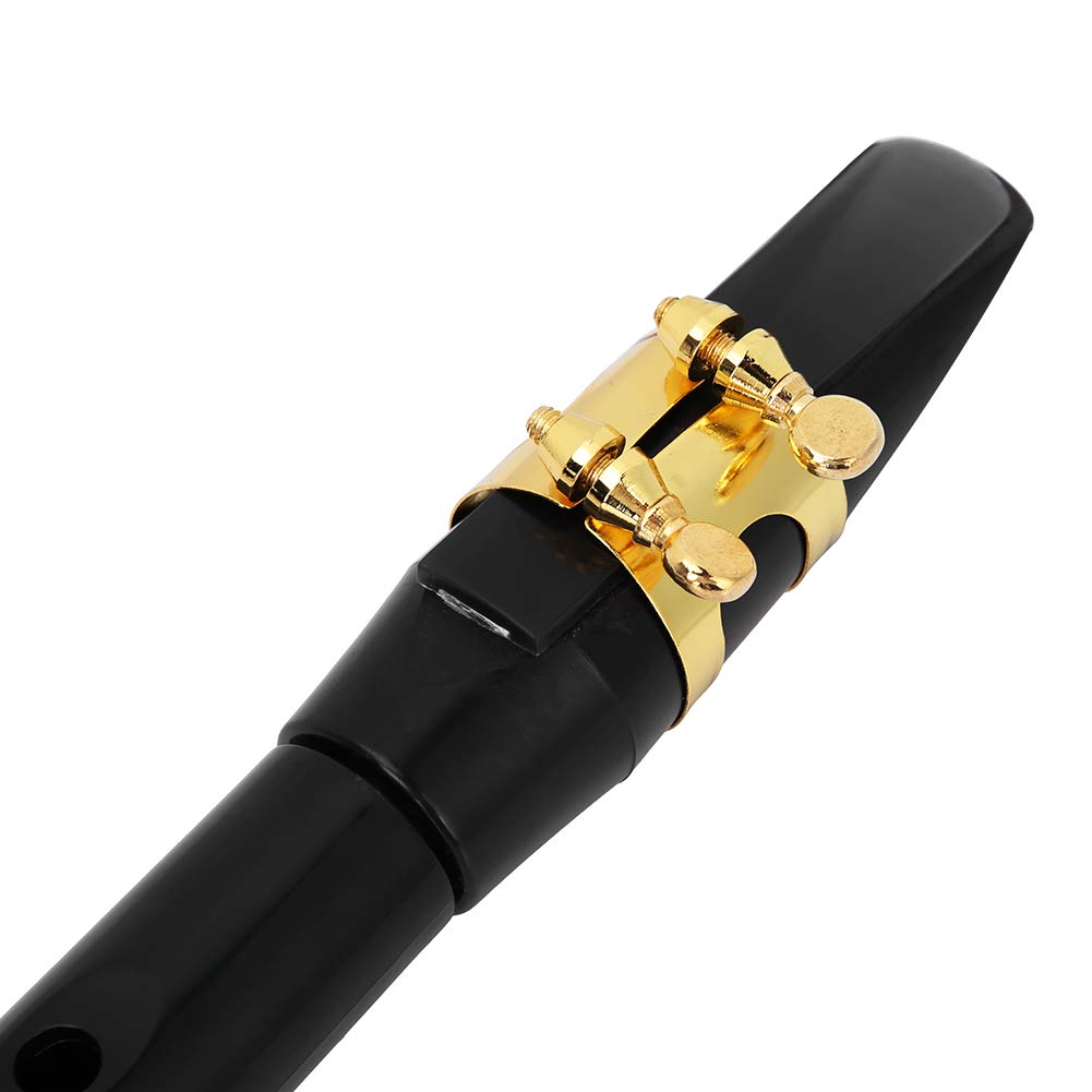 Portable Pocket Bb Saxophone - Mini Saxophone with Carrying Case | Perfect for Travel, Street Performance & Music Practice