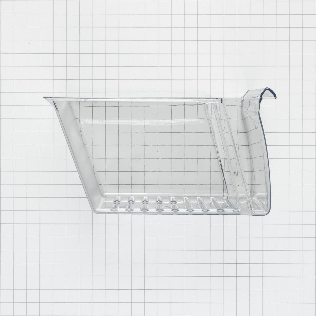 Whirlpool 2188661 Side by Side Refrigerator Crisper Drawer Replacement Part - Fresh Food Storage Bin for Fruits & Vegetables | Compatible with Select Whirlpool Refrigerator Models