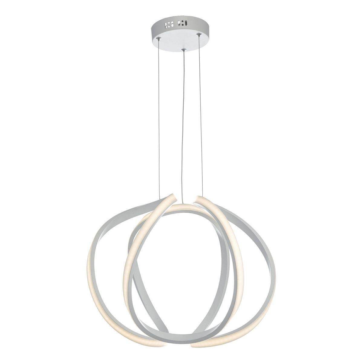 Alonsa Small White LED Light Fitting - Energy Efficient LED Ceiling Fixture for Home, Office, and Commercial Spaces