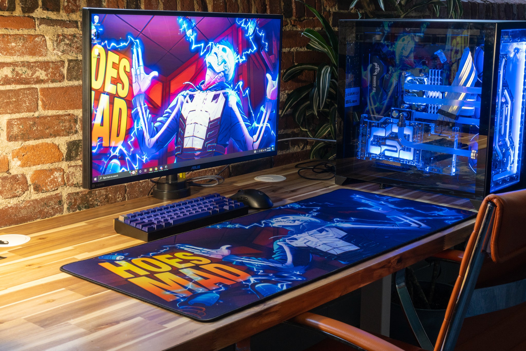 Limited Edition PrinceVidz HOES MAD Content Creator Collaboration XL Gaming Mousepad - Perfect for Streamers, Gamers & Office Work