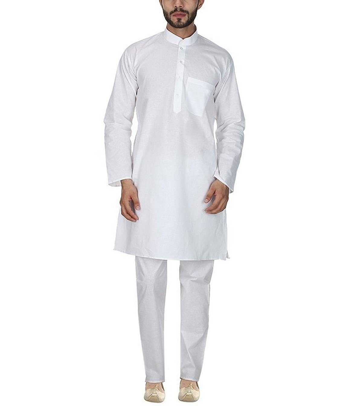 Royal Kurta for Men - 100% Pure Cotton Kurta Pyjama Set | Comfortable Traditional Indian Outfit for Festivals, Weddings & Casual Wear