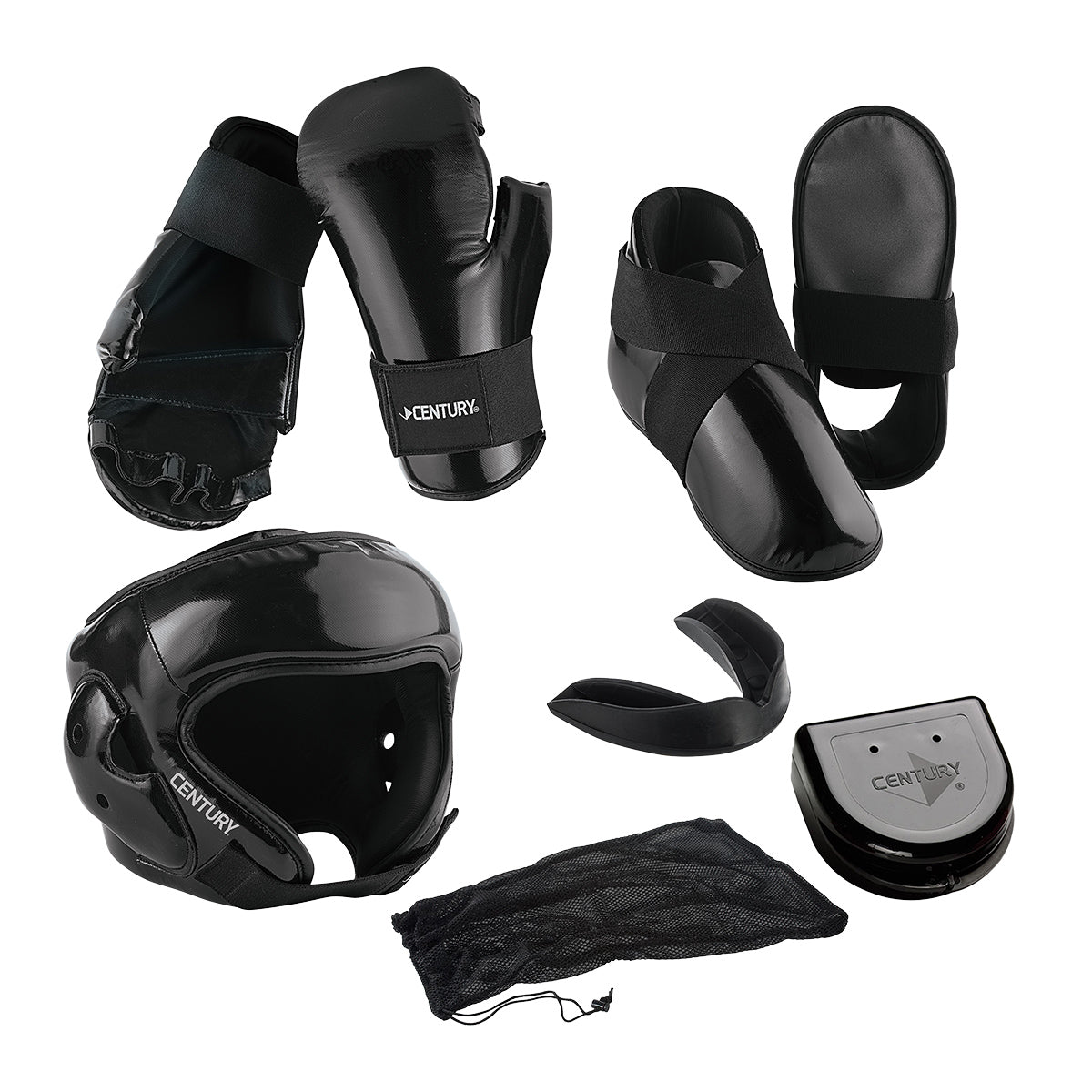 Kize Sparring Gear Bundle - MMA, Boxing & Muay Thai Training Equipment Set for Kickboxing, Martial Arts & Fitness Workouts