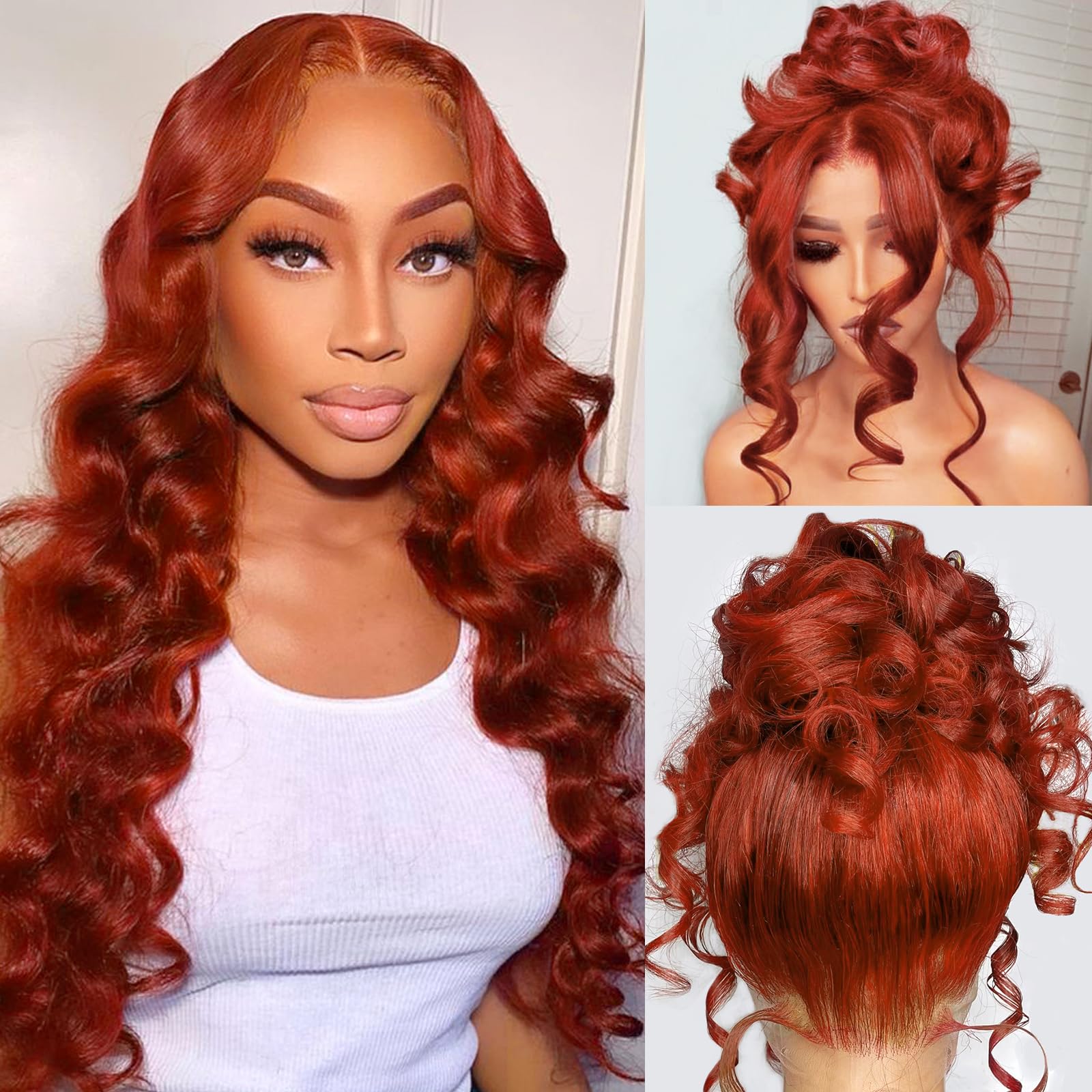 360 Lace Front Wigs Human Hair Pre Plucked 20