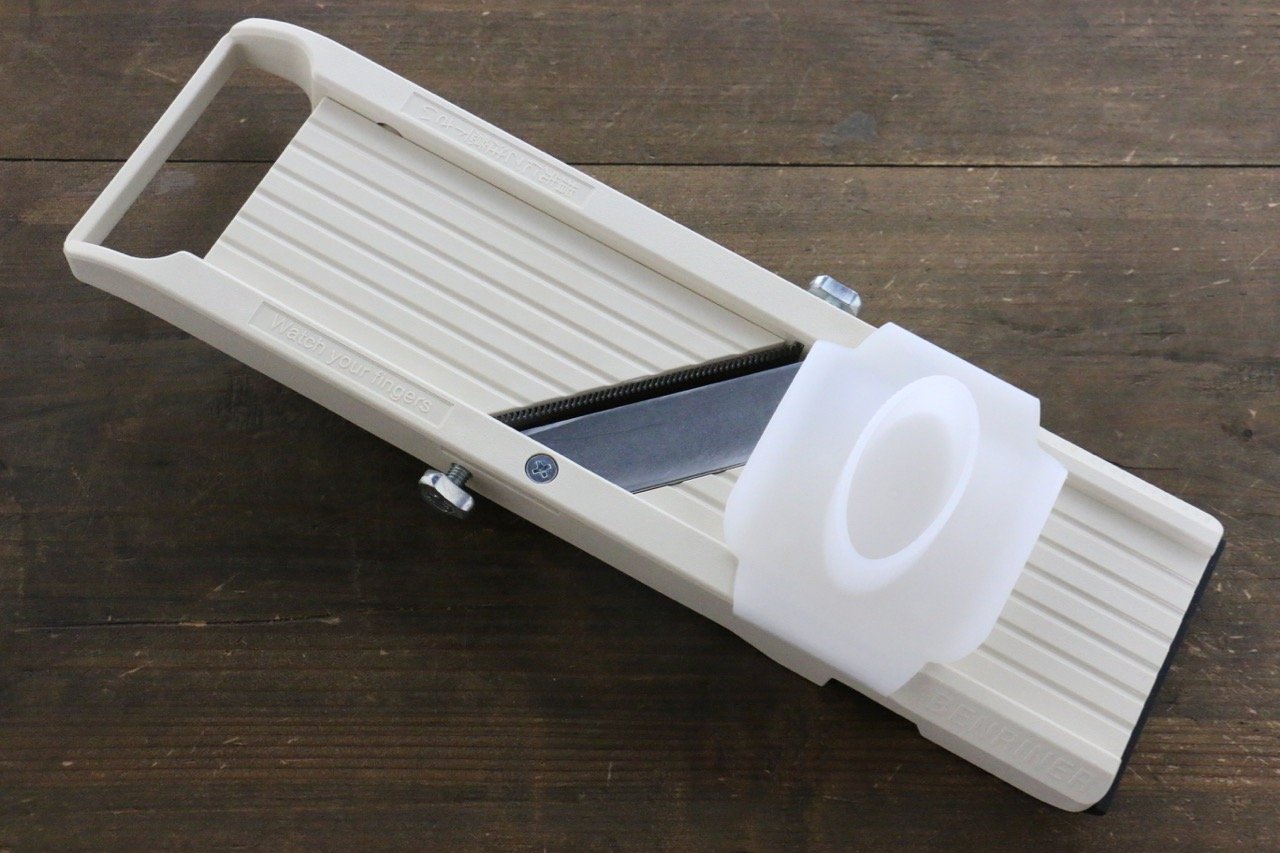 Premium Benriner Japanese Mandoline Slicer - Ultra Sharp Stainless Steel Blades for Perfect Vegetable & Fruit Slices - Ideal for Home Cooking, Professional Kitchens & Meal Prep