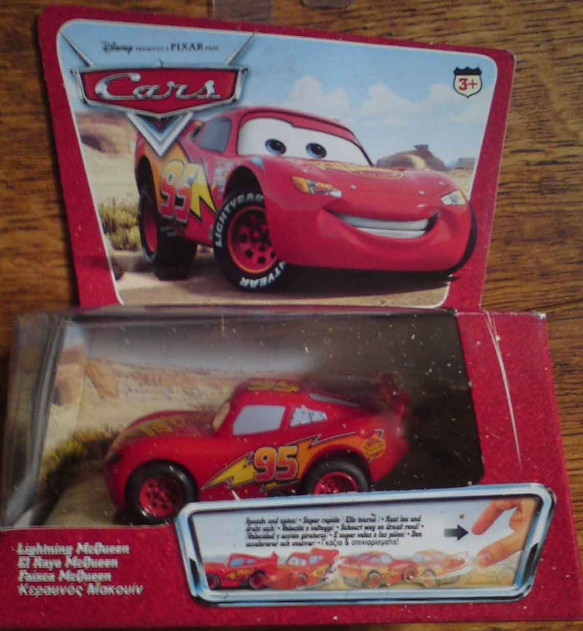 Disney Cars Toys - Luigi Pullback Vehicle for Kids | Lightning McQueen Movie Collection | Perfect for Playtime, Birthday Gifts & Collectibles