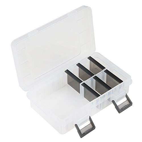 Adjustable Plastic Storage Box with Dividers - Organize Small Parts, Tools & Craft Supplies - Perfect for DIY, Garage, Workshop & Office Organization