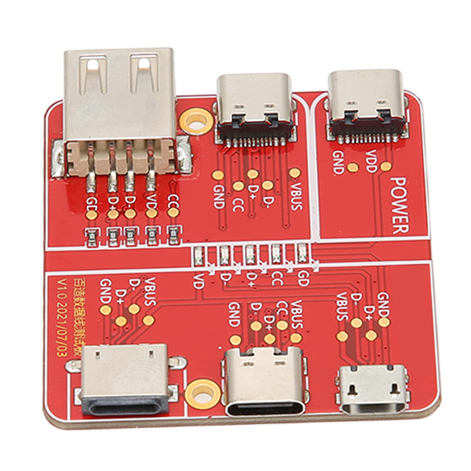 3-in-1 USB Cable Tester - Accurate Type C/Micro USB Charging & Data Wire Test Fixture | Perfect for Electronics Repair, Quality Testing & Research Labs