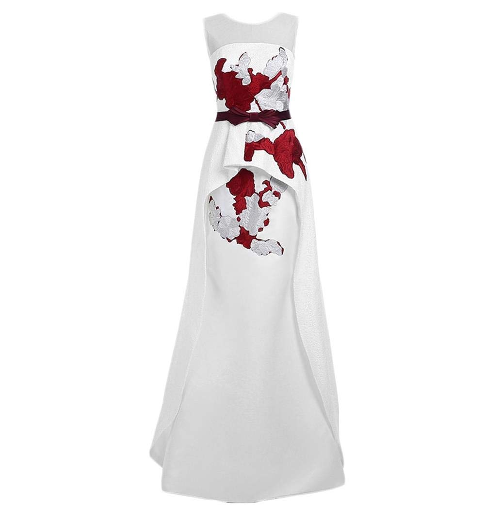 Elegant Illusion Neck Mermaid Evening Dress for Women - Wedding, Party & Formal Gown - Perfect for Prom, Cocktail Events & Special Occasions
