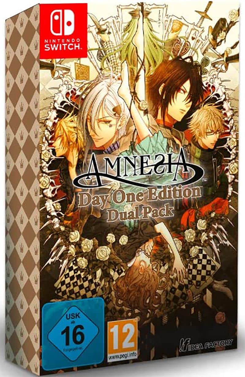 Amnesia: Memories & Amnesia: Later x Crowd - Day One Edition Dual Pack for Nintendo Switch | Visual Novel Romance Game for Anime Fans & Otaku | Perfect for Dating Sim Lovers & Japanese Game Collectors