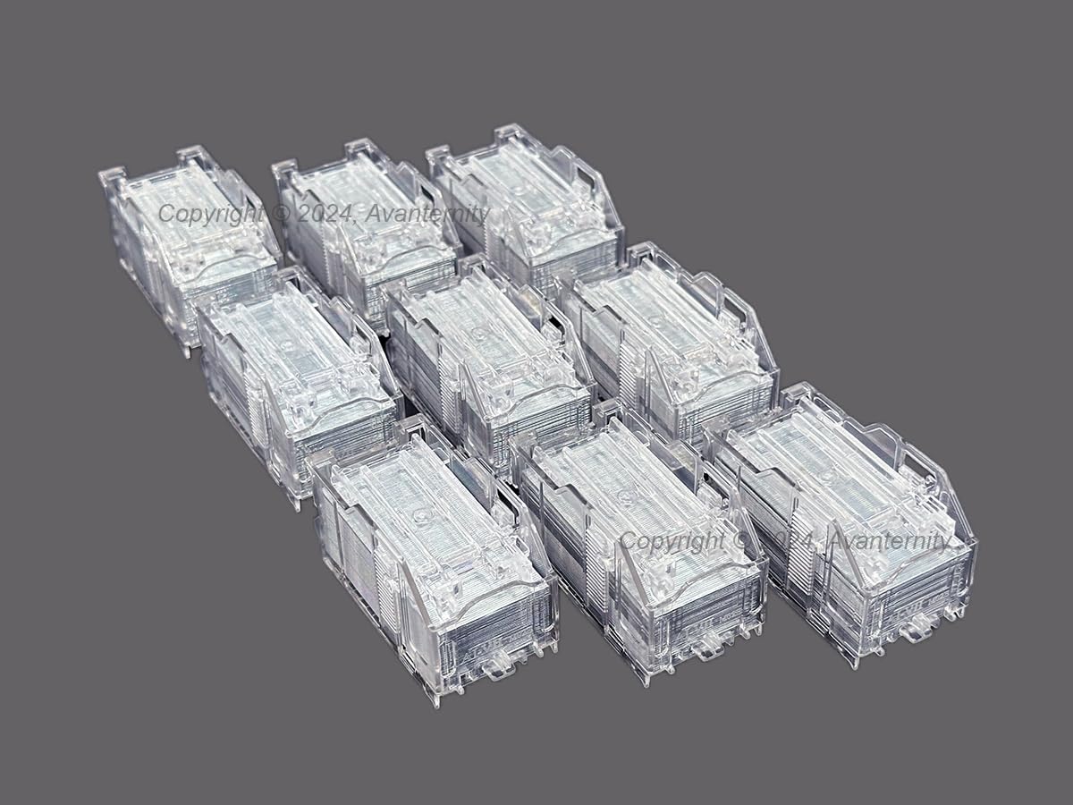 Avanternity's Staple Refills - 3 Pack Compatible with Toshiba Staple-2400 Staples | Heavy Duty Staples for Office, Home & School Use | Perfect for Document Binding, Crafting & Paper Projects