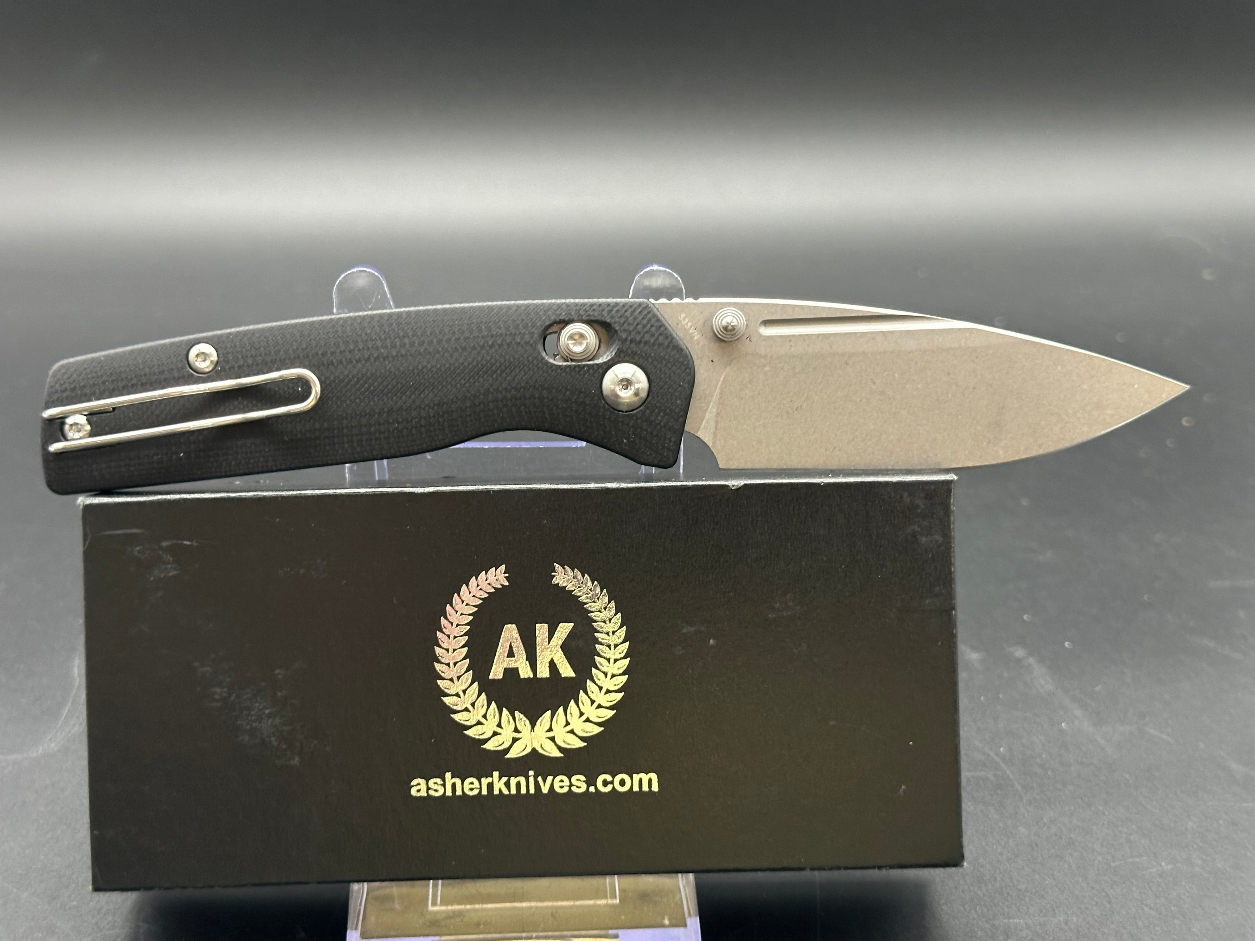 Premium Asher Wharnie Crossbar Pocket Knife - 3.2