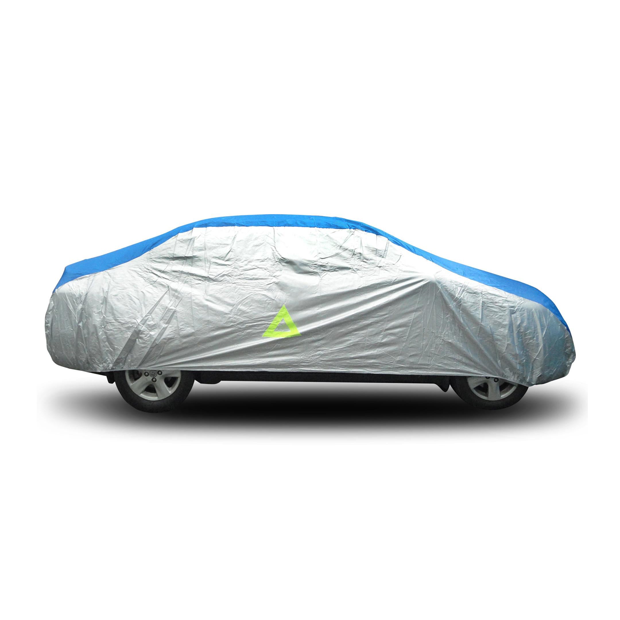 Waterproof Car Cover for Sedan - Large Size, Blue - All-Weather Protection for Outdoor Parking & Long-Term Vehicle Storage
