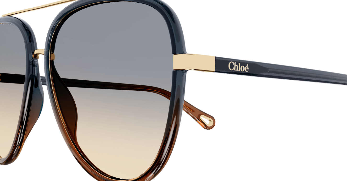 Chloe CH0129S Sunglasses - Polarized UV Protection Aviator Sunglasses for Men & Women - Perfect for Driving, Travel, and Outdoor Activities