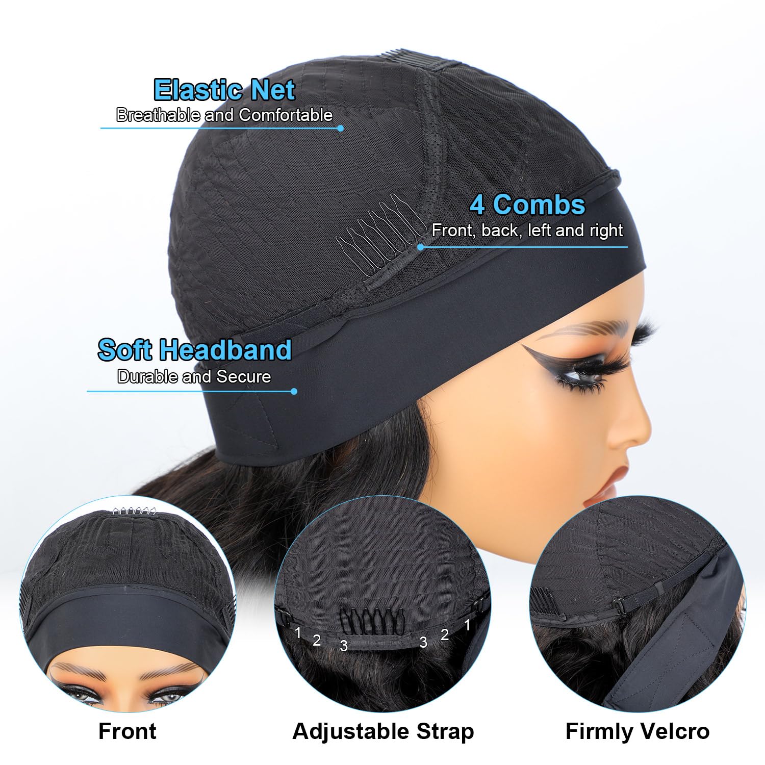 BLY 180% Density 10A Grade Mongolian Afro Kinky Curly Human Hair Wig - Natural Scalp Top, Middle Part, Glueless Headband Wig for Women (26 Inch) - Perfect for Protective Styling, Cosplay & Everyday Fashion