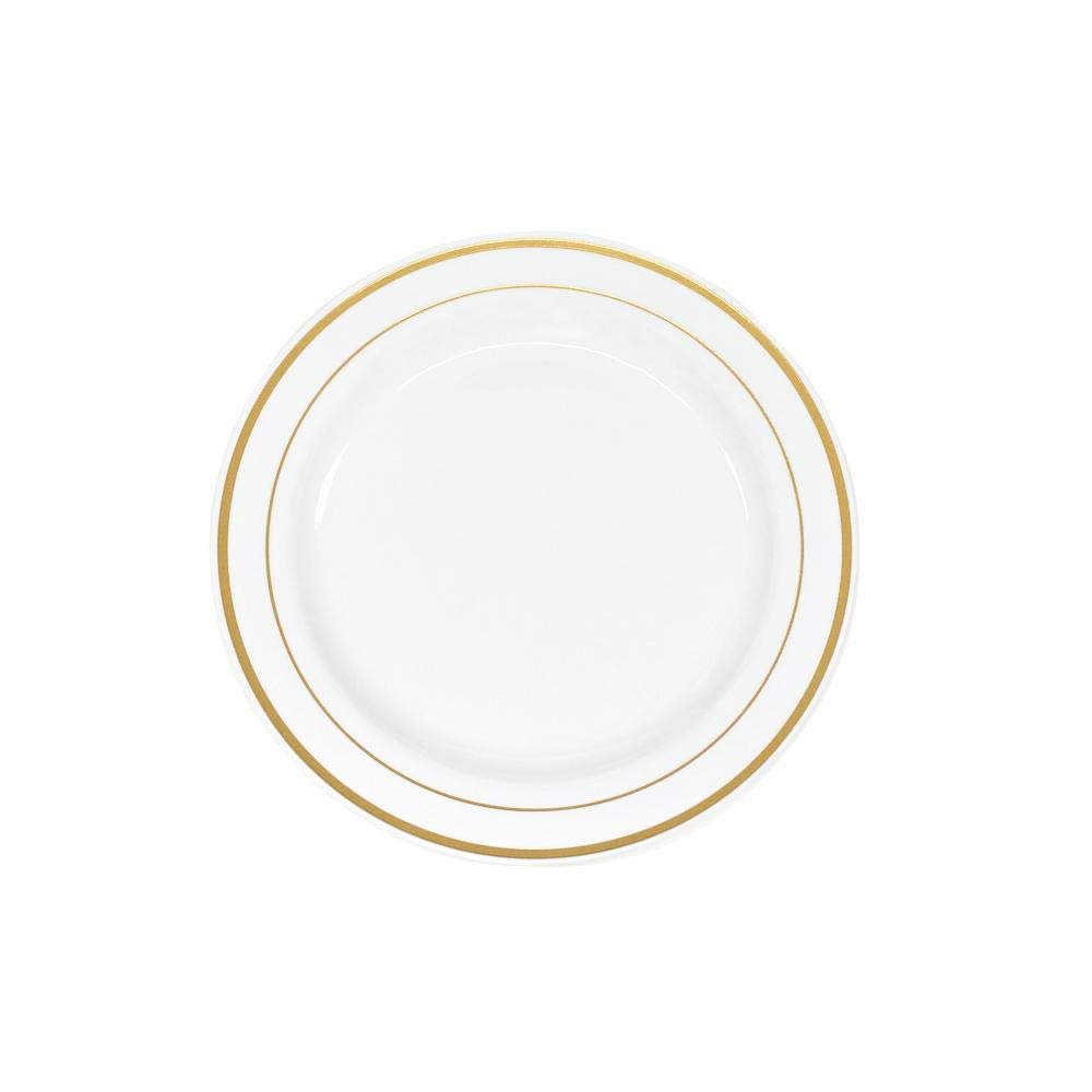 RCZ Classic Plastic Plates 7.5