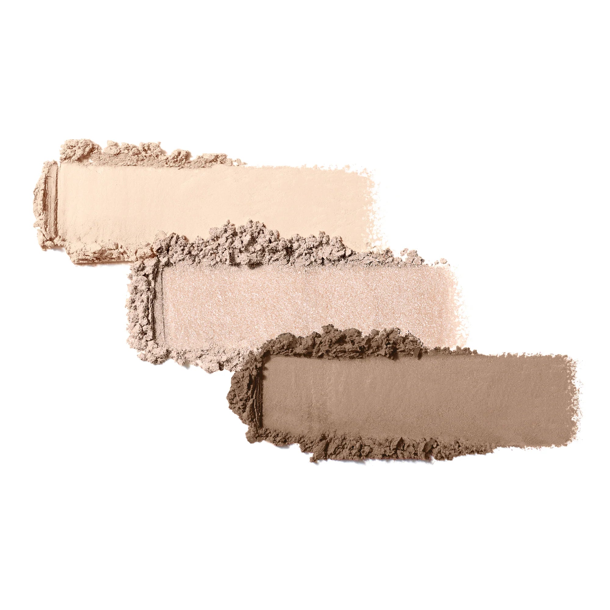 Elemental Nudes Driftwood Triple Eyeshadow Palette - Natural Earth Tones for Day & Night Makeup Looks | Vegan & Cruelty-Free
