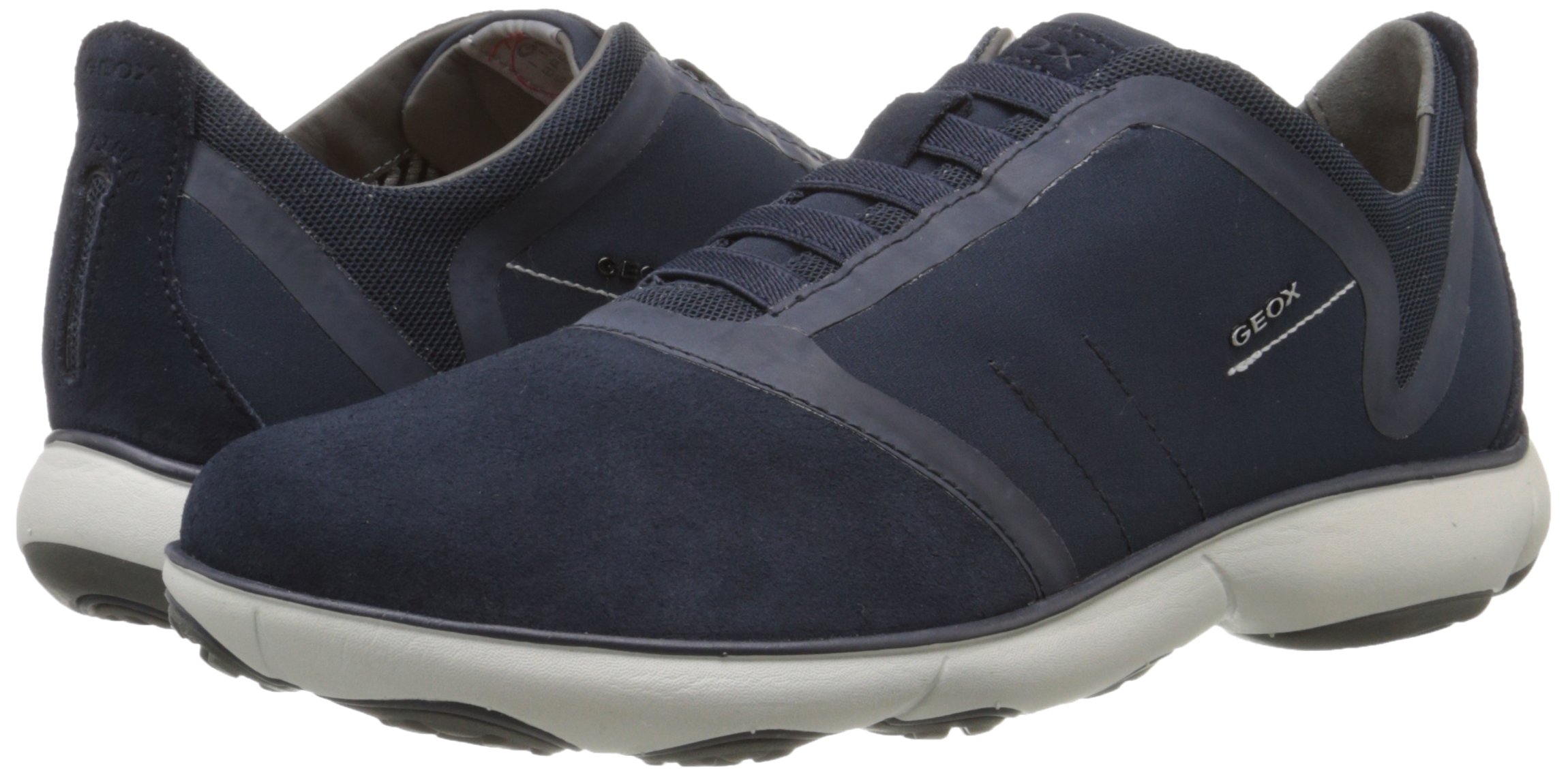 Geox Men's Mnebula14 Fashion Sneakers - Breathable Comfortable Casual Shoes for Walking, Running & Everyday Wear