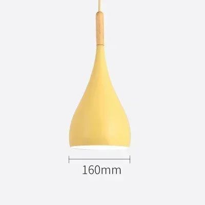 Pine Wood Hanging Pendant Light - Natural Elegance Chandelier for Dining Room, Bedroom & Living Room Decor | Rustic Farmhouse Ceiling Lighting Fixture