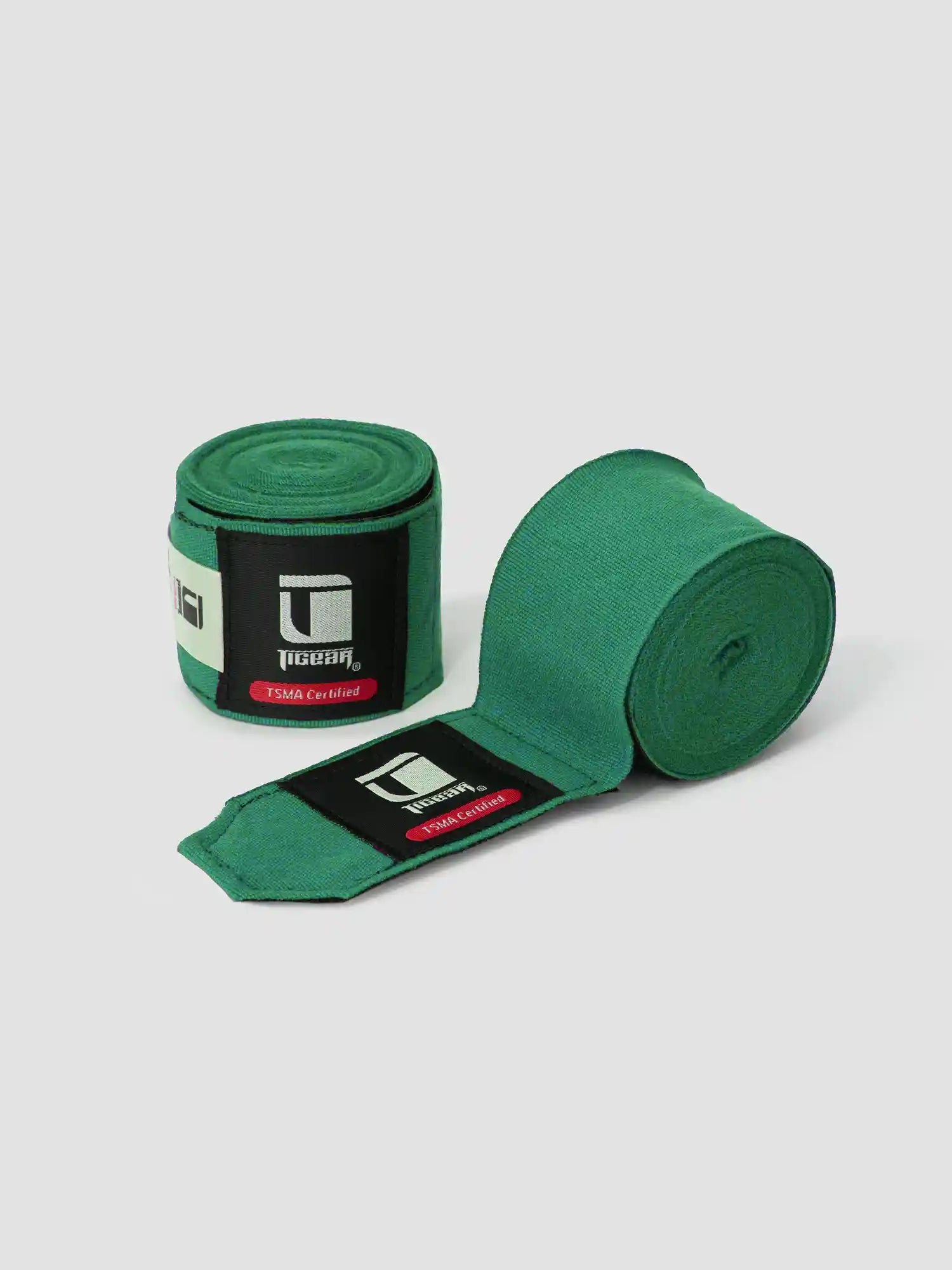 Premium Hand Wraps for Boxing & MMA - Solid Green Color - Ideal for Training, Sparring & Fitness Workouts