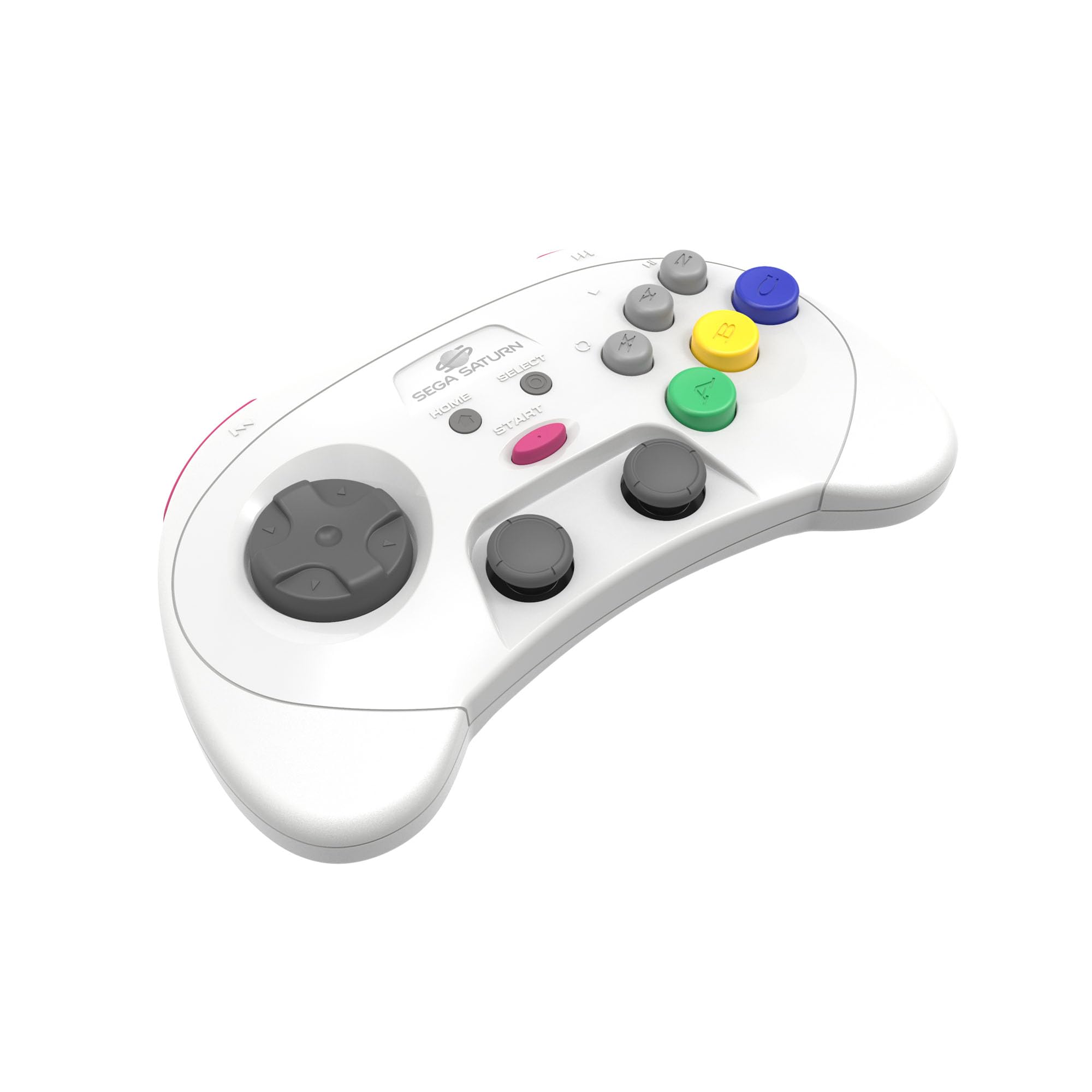 Retro-Bit SEGA Saturn Wireless Controller for Switch, PC, Mac - Gaming & Emulation