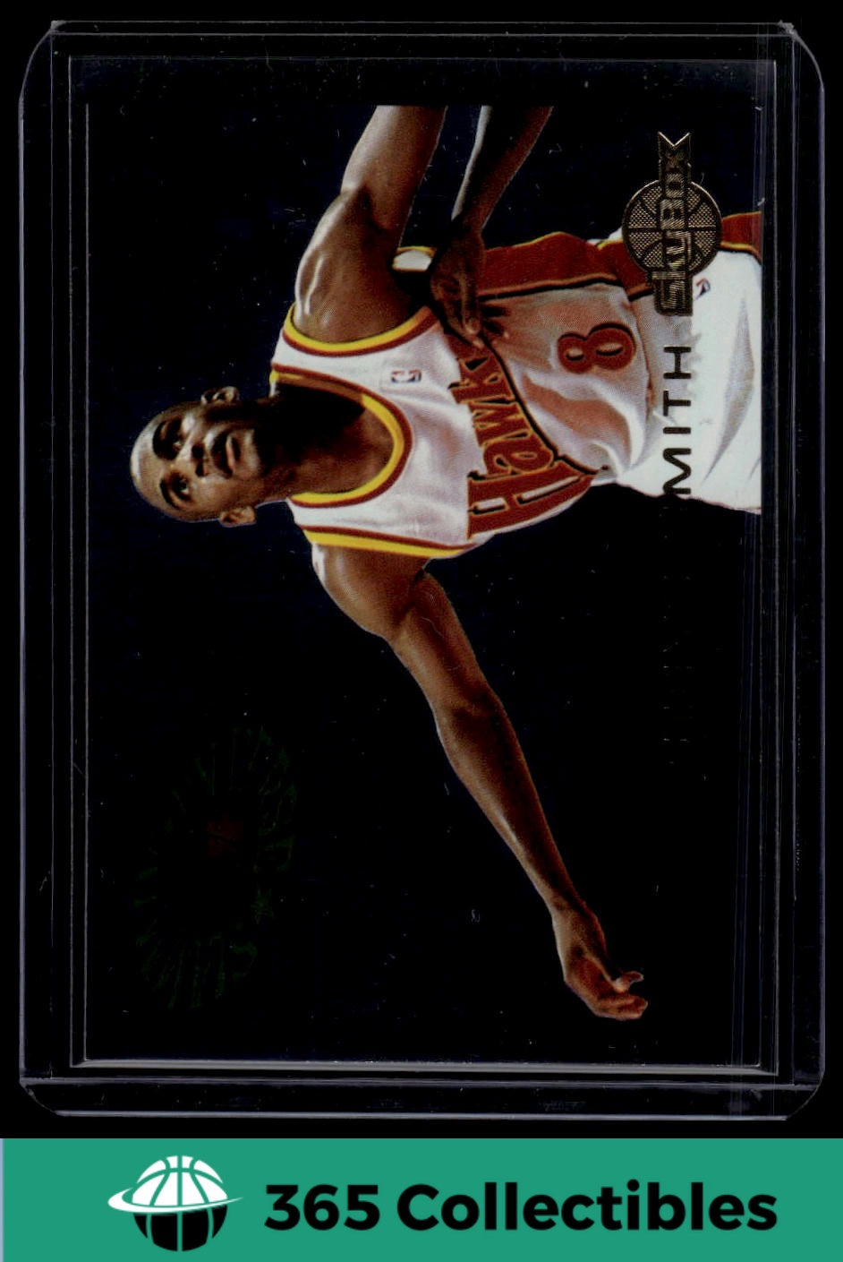 1994-95 SkyBox Premium Steve Smith Slammin' Universe #SU25 Basketball Card - Atlanta Hawks Player Collectible for Sports Memorabilia & NBA Fans