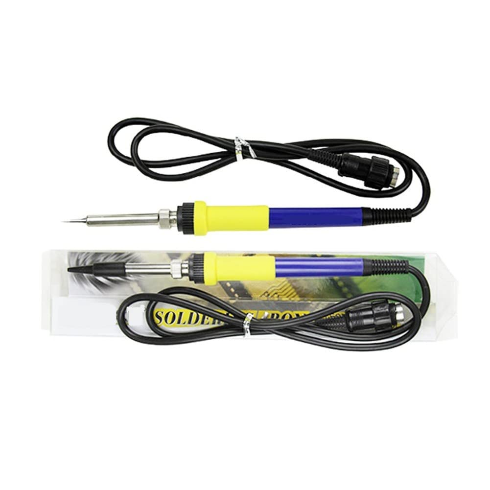 **ARMYJY Portable Soldering Iron Kit with 5-Pin DIN Female Connector - 60W Electric Soldering Iron for Metal, Jewelry, Electronics & DIY Projects - Perfect for Home Repairs, Crafting, and Circuit Board Work**