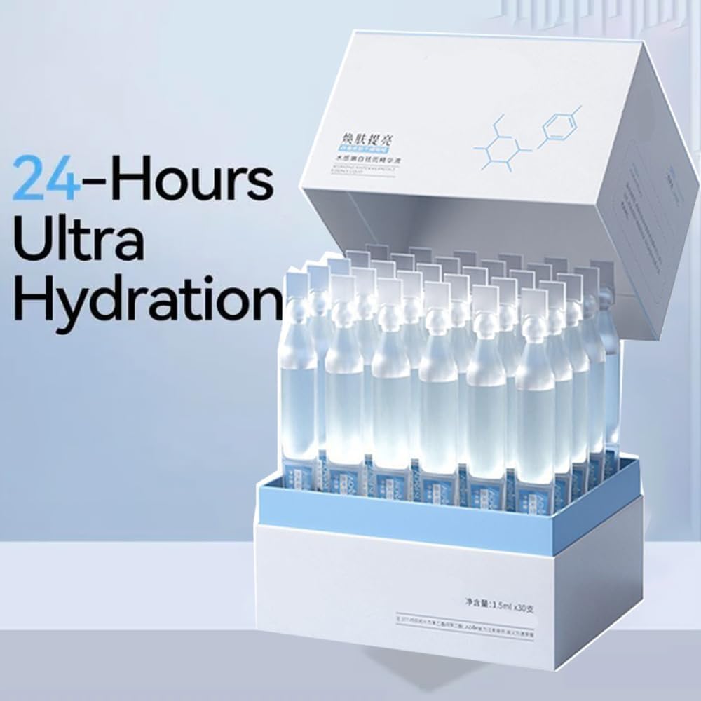 Best Hyaluronic Acid Serum for Face - 3% Ultra Hydrating Anti-Aging Facial Serum with Vitamin C - Deep Moisturizing Skin Care for Dry Skin - Perfect for Night Routine & Daily Hydration Boost