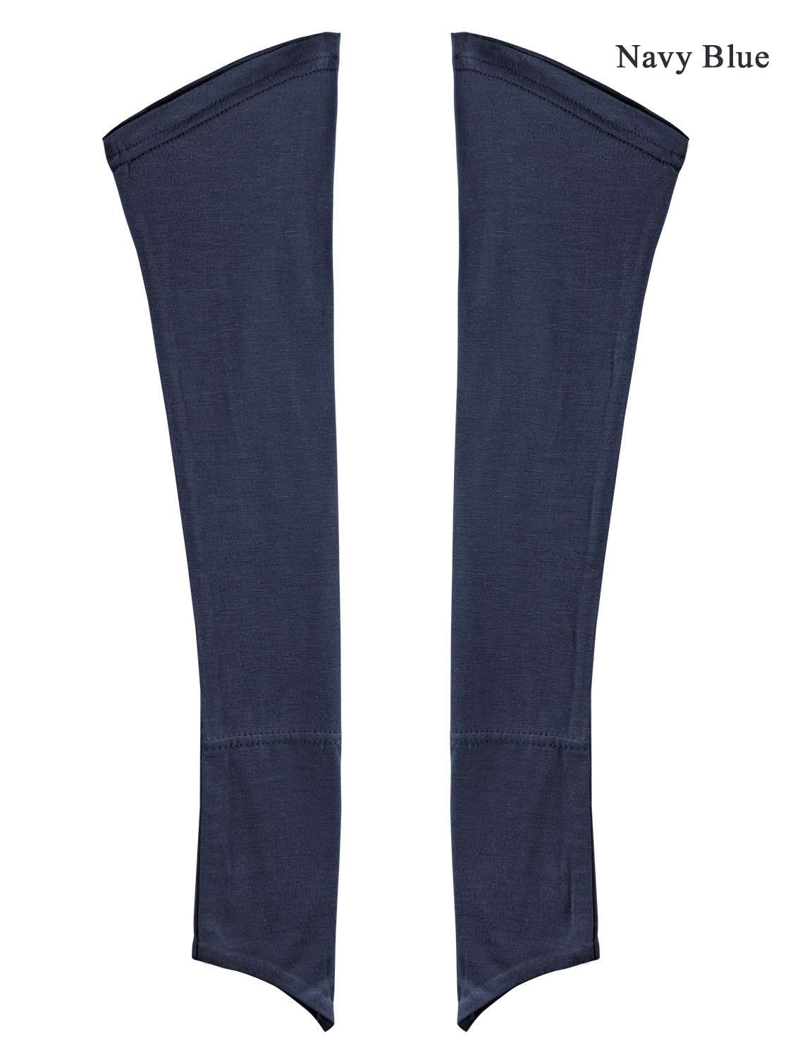 100% Viscose Jersey Sleeves - Soft & Breathable Shirt Sleeves for Men & Women - Perfect for Casual Wear, Layering & Sports Activities