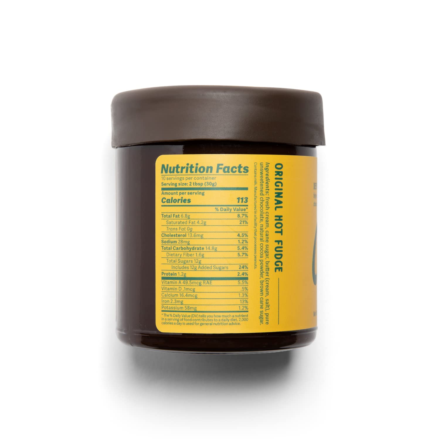 Coop's Original Hot Fudge Sauce - Gourmet All Natural Chocolate Topping for Ice Cream, Sundaes & Desserts | Gluten Free, Non-GMO, Handcrafted | 10 Oz Jar - Perfect for Parties, Family Gatherings & Sweet Treats