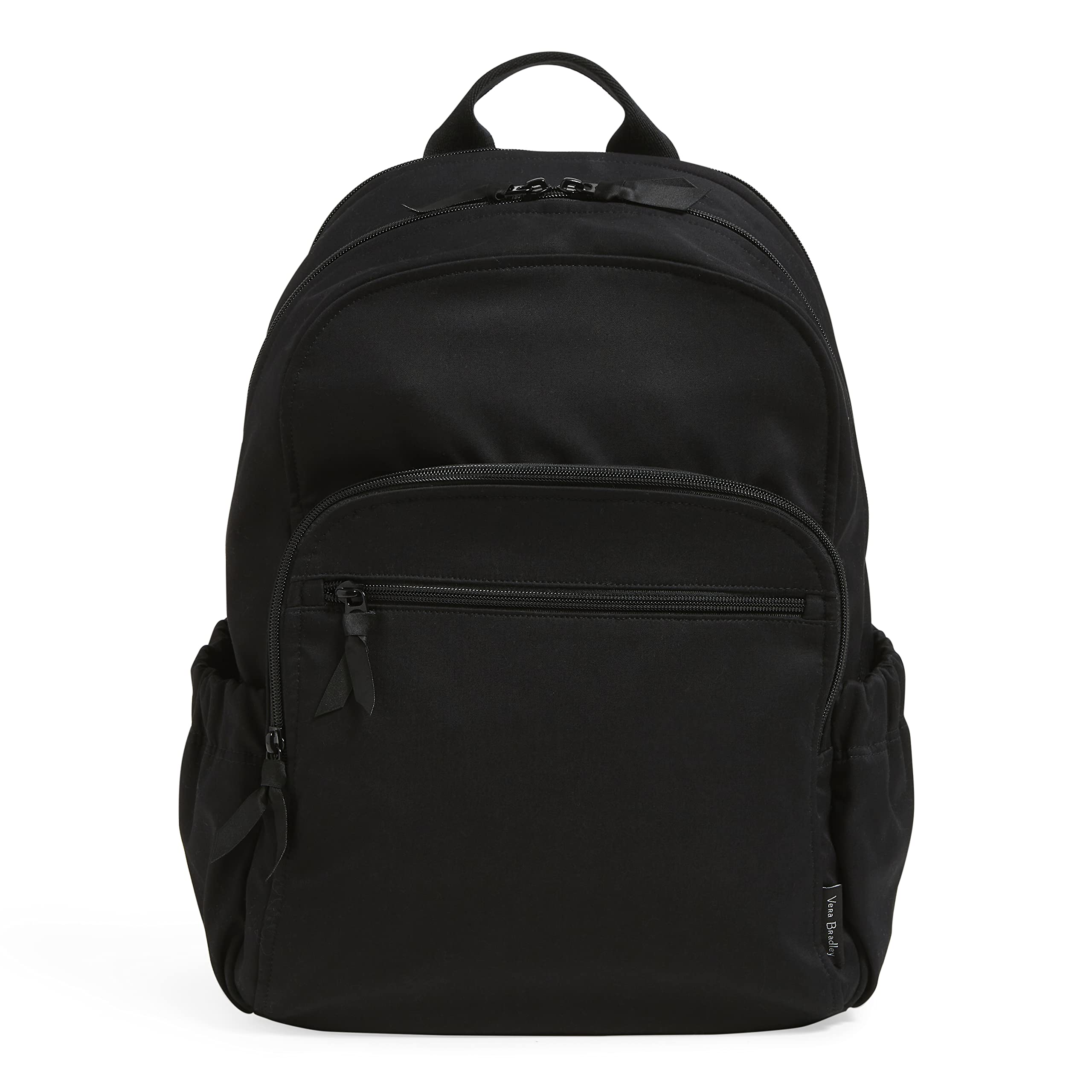Vera Bradley Women's Cotton Campus Backpack - Stylish Bookbag for School, College & Travel | Lightweight & Durable Laptop Bag for Students & Professionals