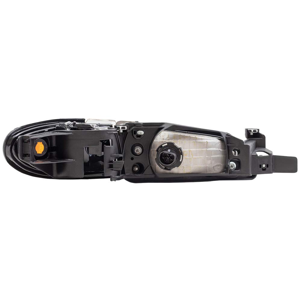Brock Replacement Driver and Passenger Halogen Headlight Set - Compatible with 1997-2003 Pontiac Grand Prix | High-Performance Lighting for Night Driving & Enhanced Visibility